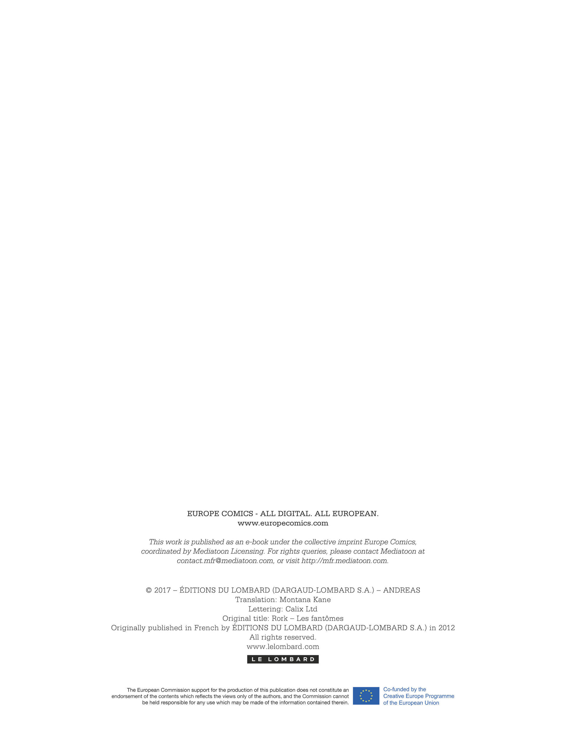 Read online Rork: The Ghosts comic -  Issue # Full - 57