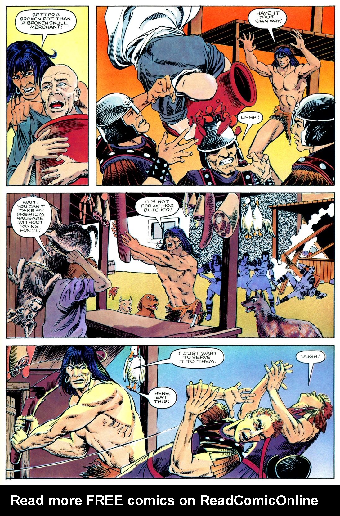 Read online Marvel Graphic Novel comic -  Issue #19 - Conan - The  Witch Queen of Acheron - 12