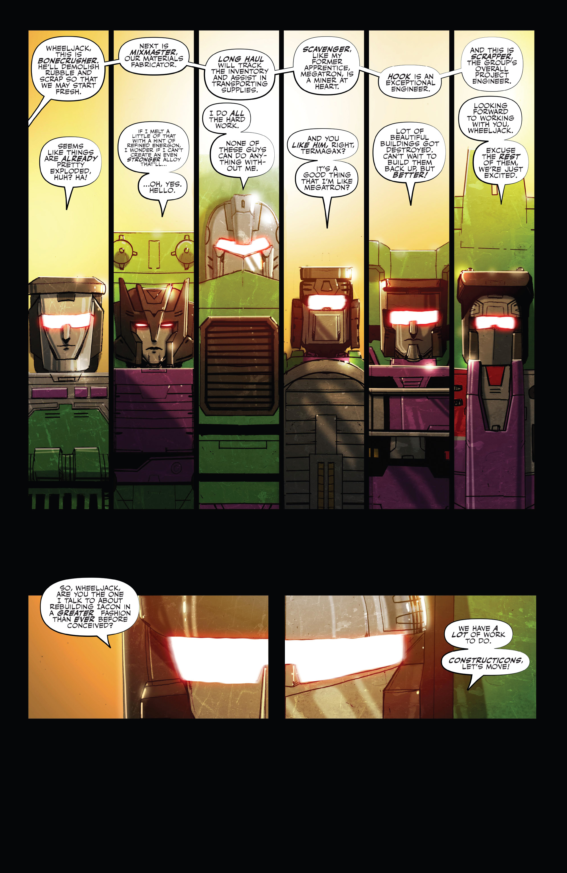 Read online Transformers: Galaxies comic -  Issue #1 - 6