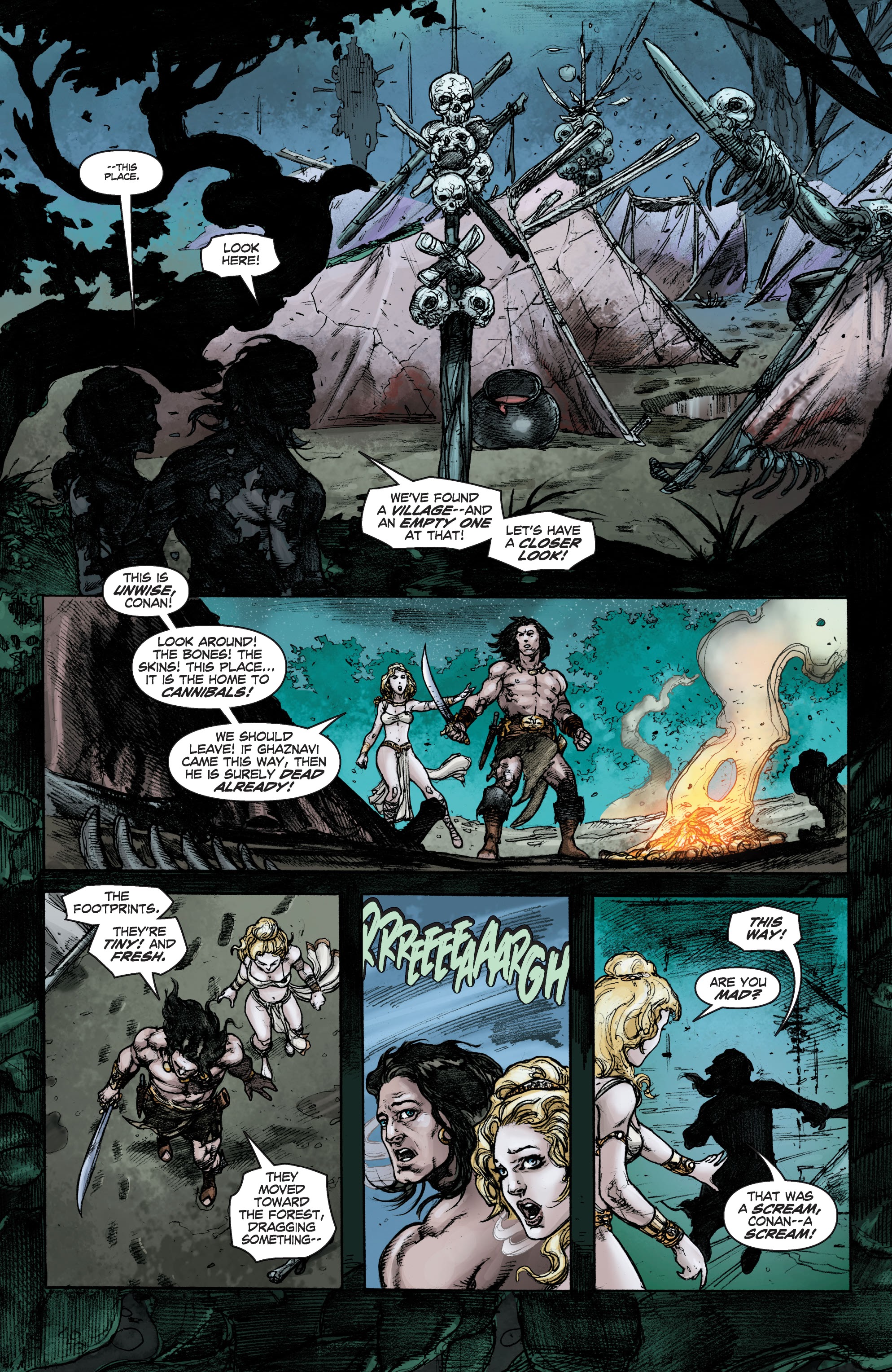 Read online Conan Chronicles Epic Collection comic -  Issue # TPB Blood In His Wake (Part 4) - 87