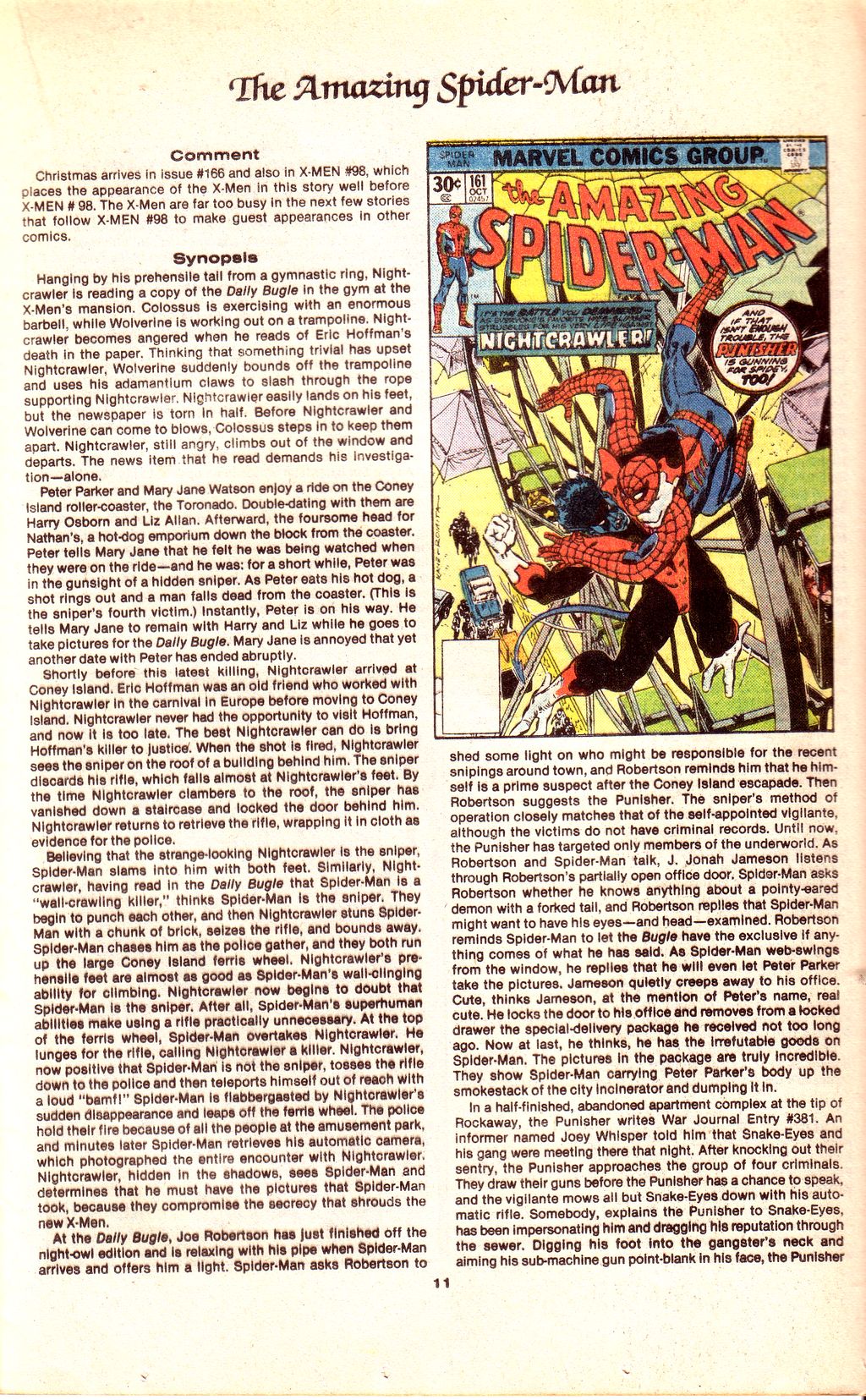 Read online The Official Marvel Index to The Amazing Spider-Man comic -  Issue #7 - 13