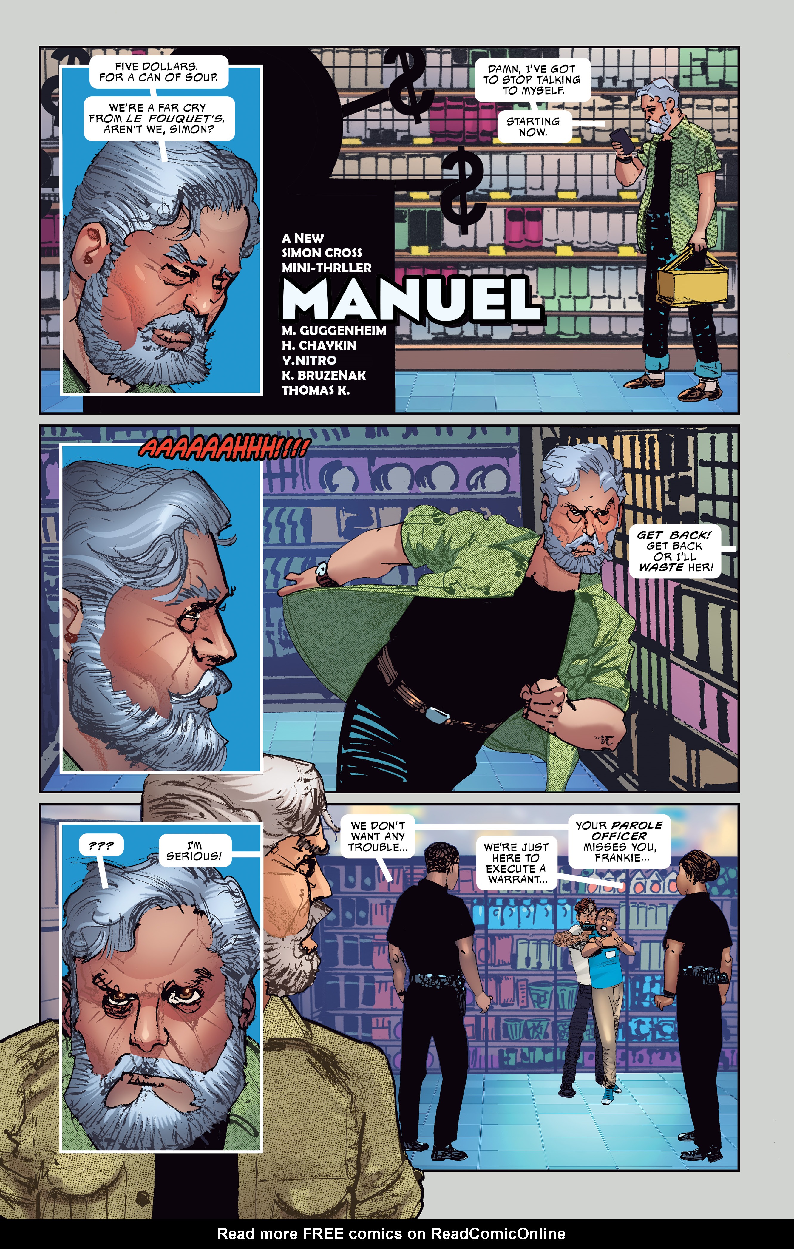 Read online Too Dead to Die: A Simon Cross Thriller comic -  Issue # TPB (Part 2) - 72