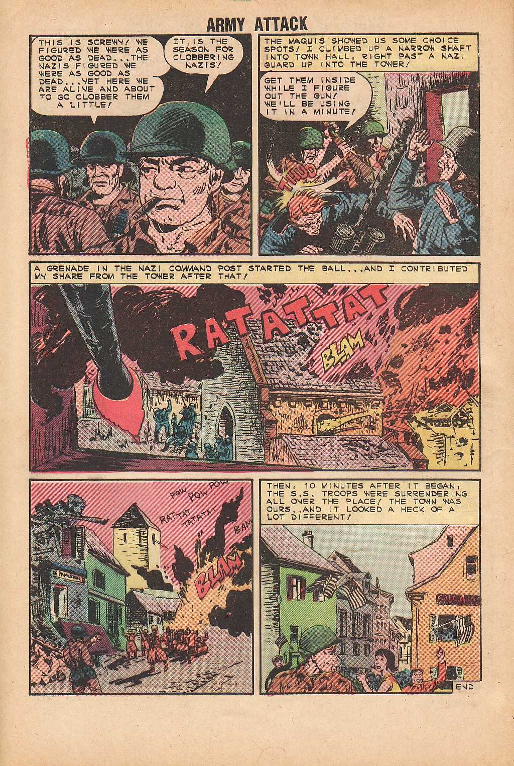 Read online Army Attack comic -  Issue #1 - 8