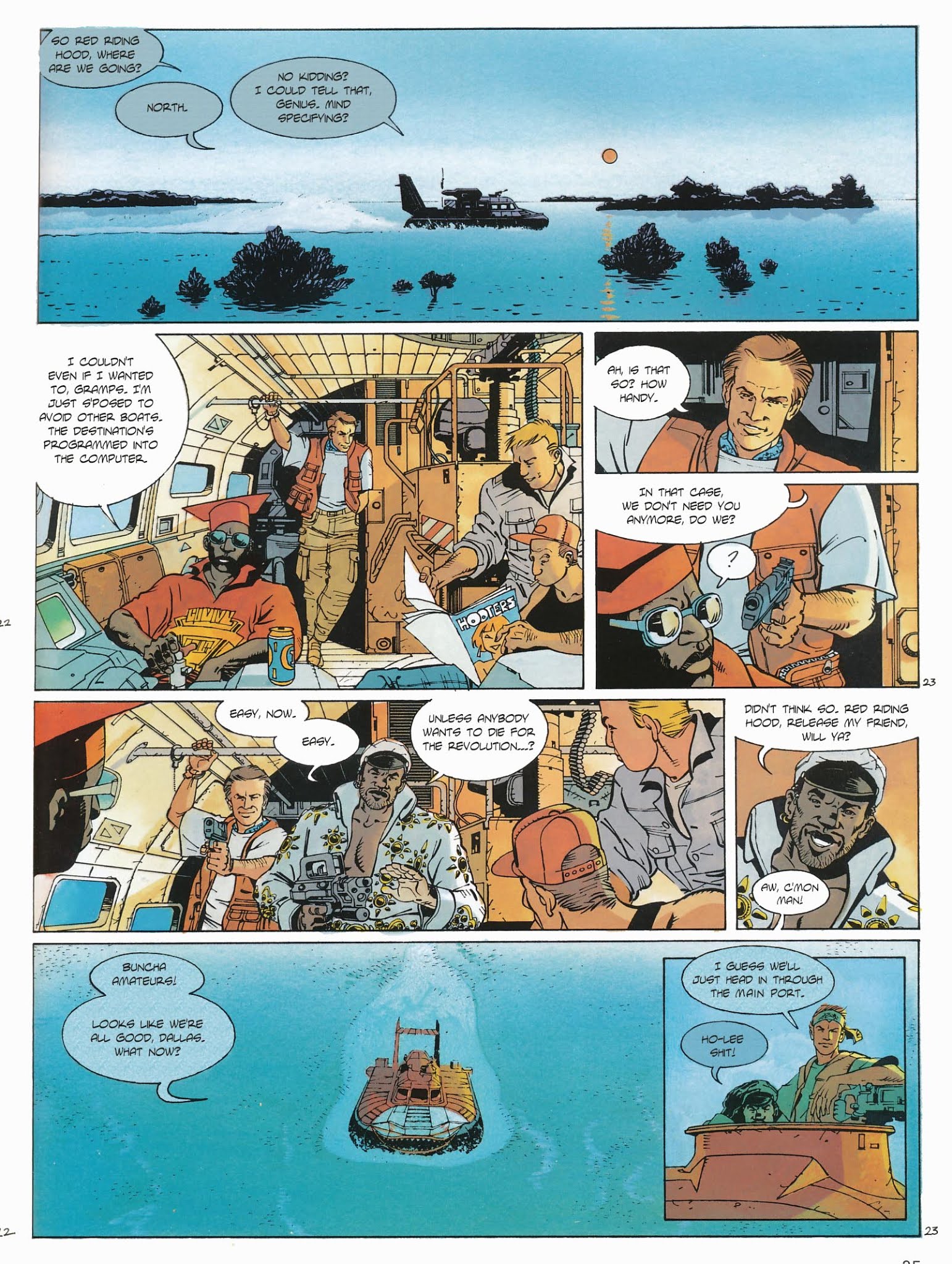 Read online Dallas Barr comic -  Issue #1 - 25