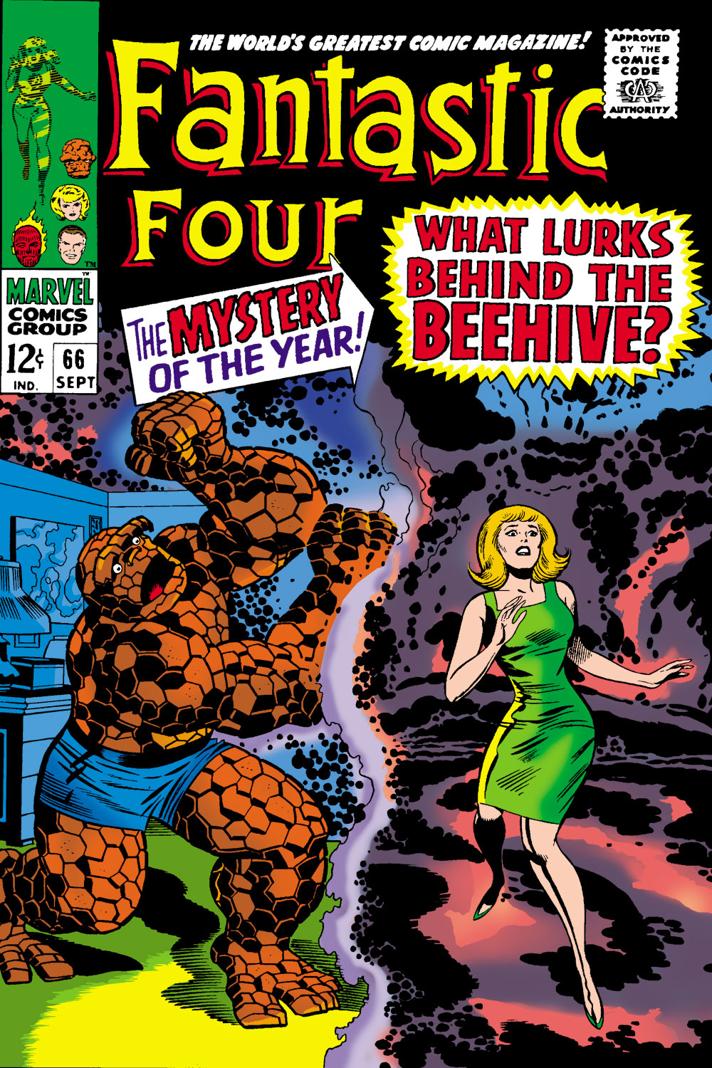 Read online Fantastic Four (1961) comic -  Issue #66 - 1