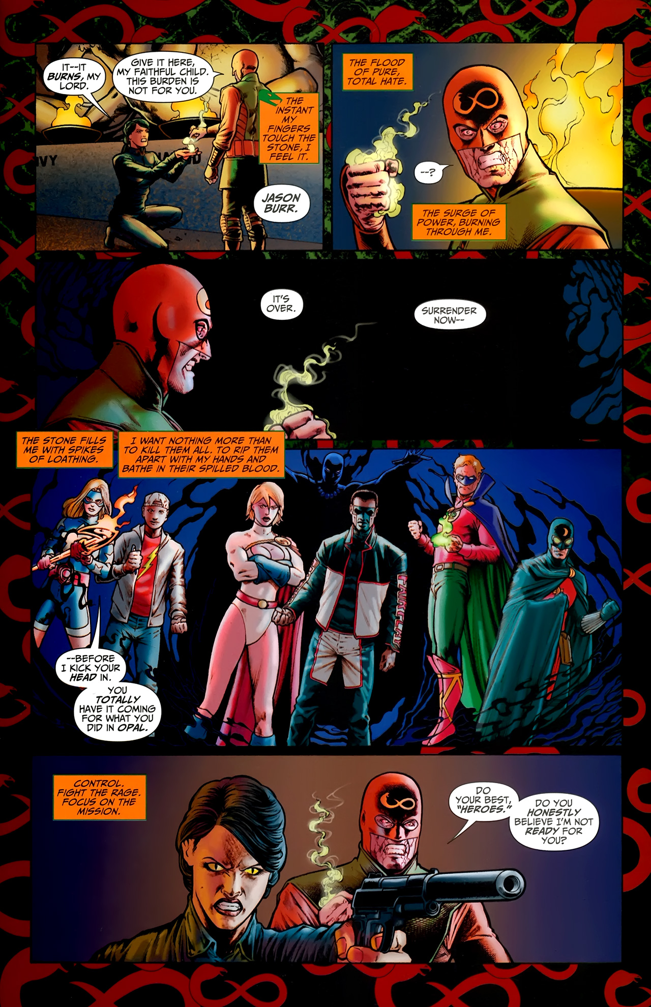 Read online JSA vs. Kobra comic -  Issue #4 - 16