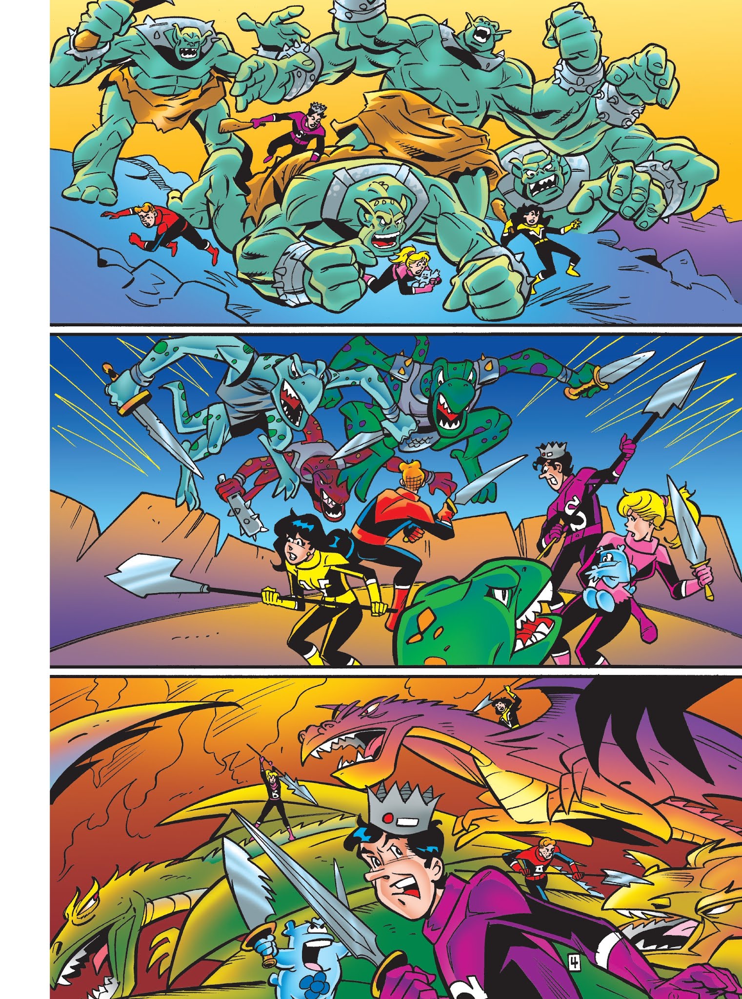Read online Archie's Funhouse Double Digest comic -  Issue #28 - 64