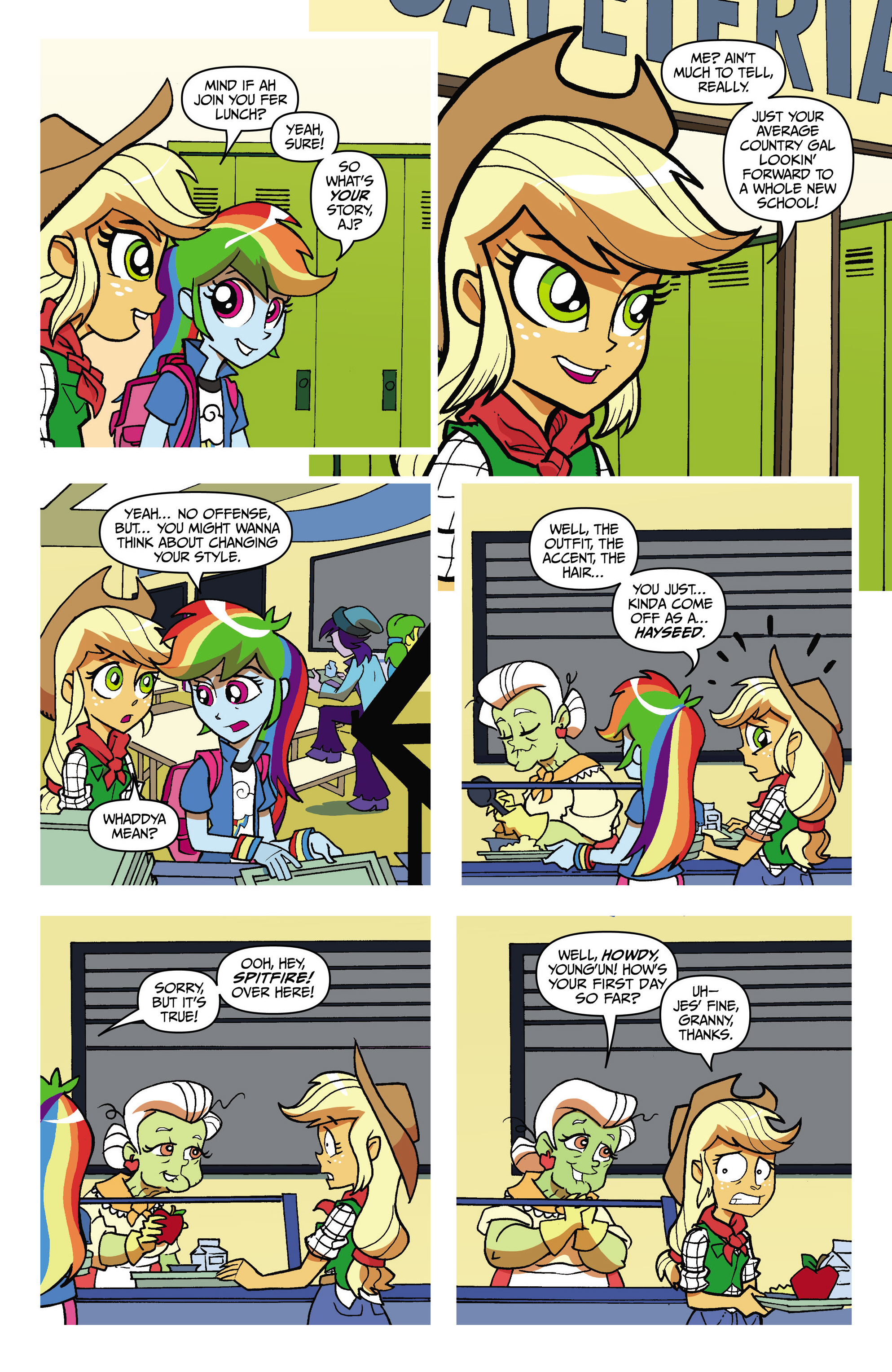 Read online My Little Pony: Equestria Girls comic -  Issue # TPB - 12