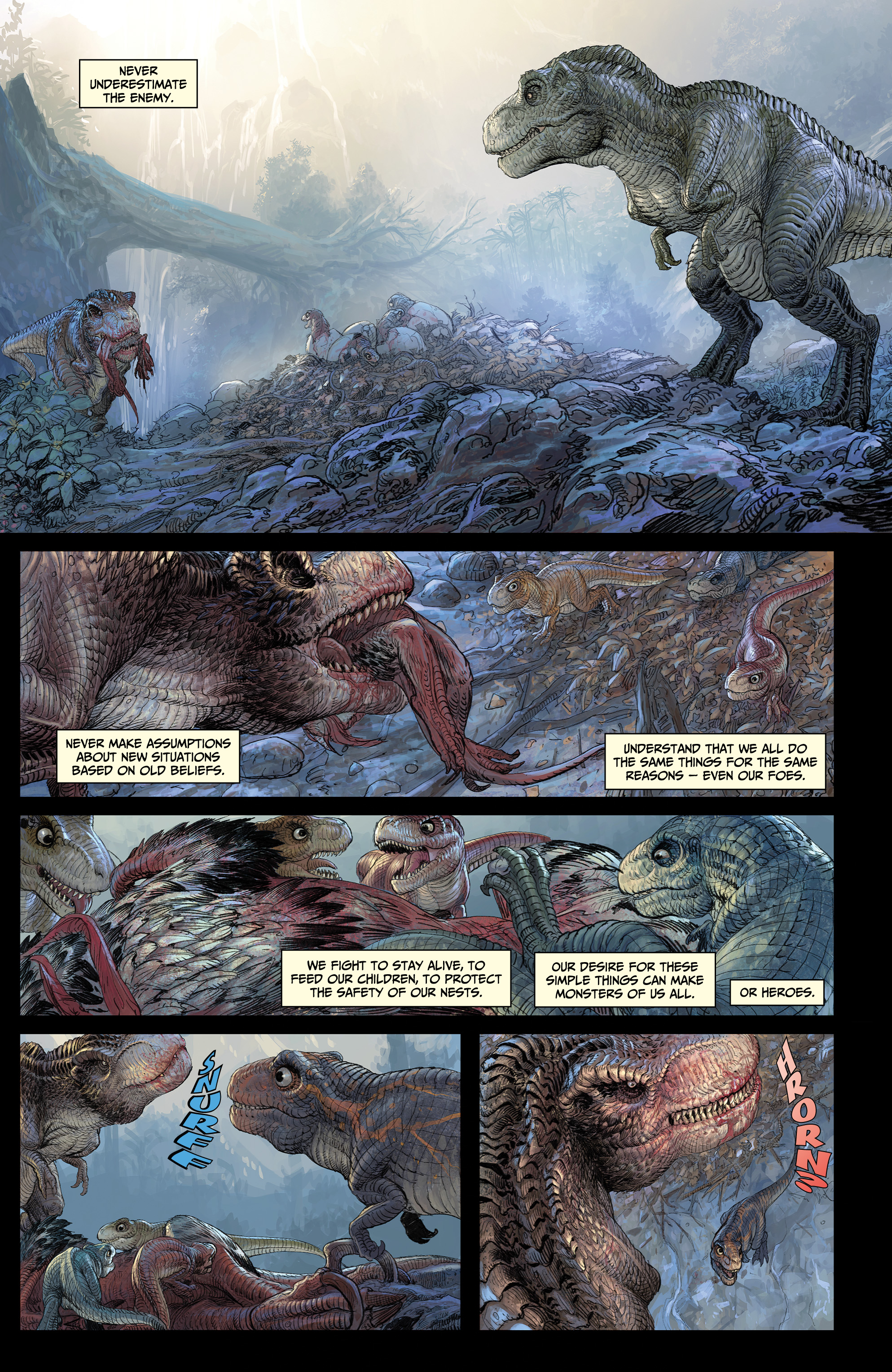 Read online Dinosaurs Vs. Aliens comic -  Issue # Full - 17