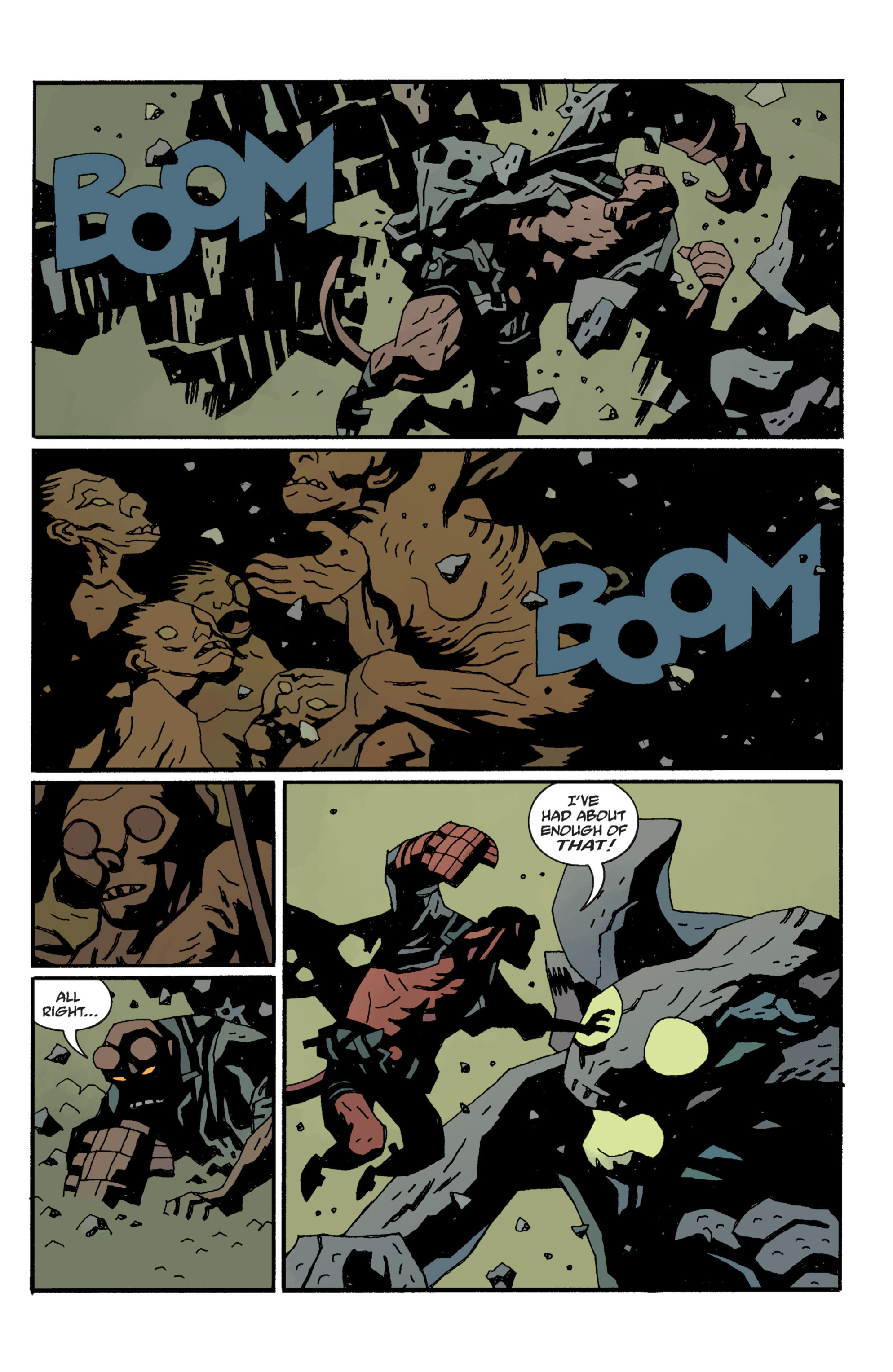 Read online Hellboy comic -  Issue #10 - 129