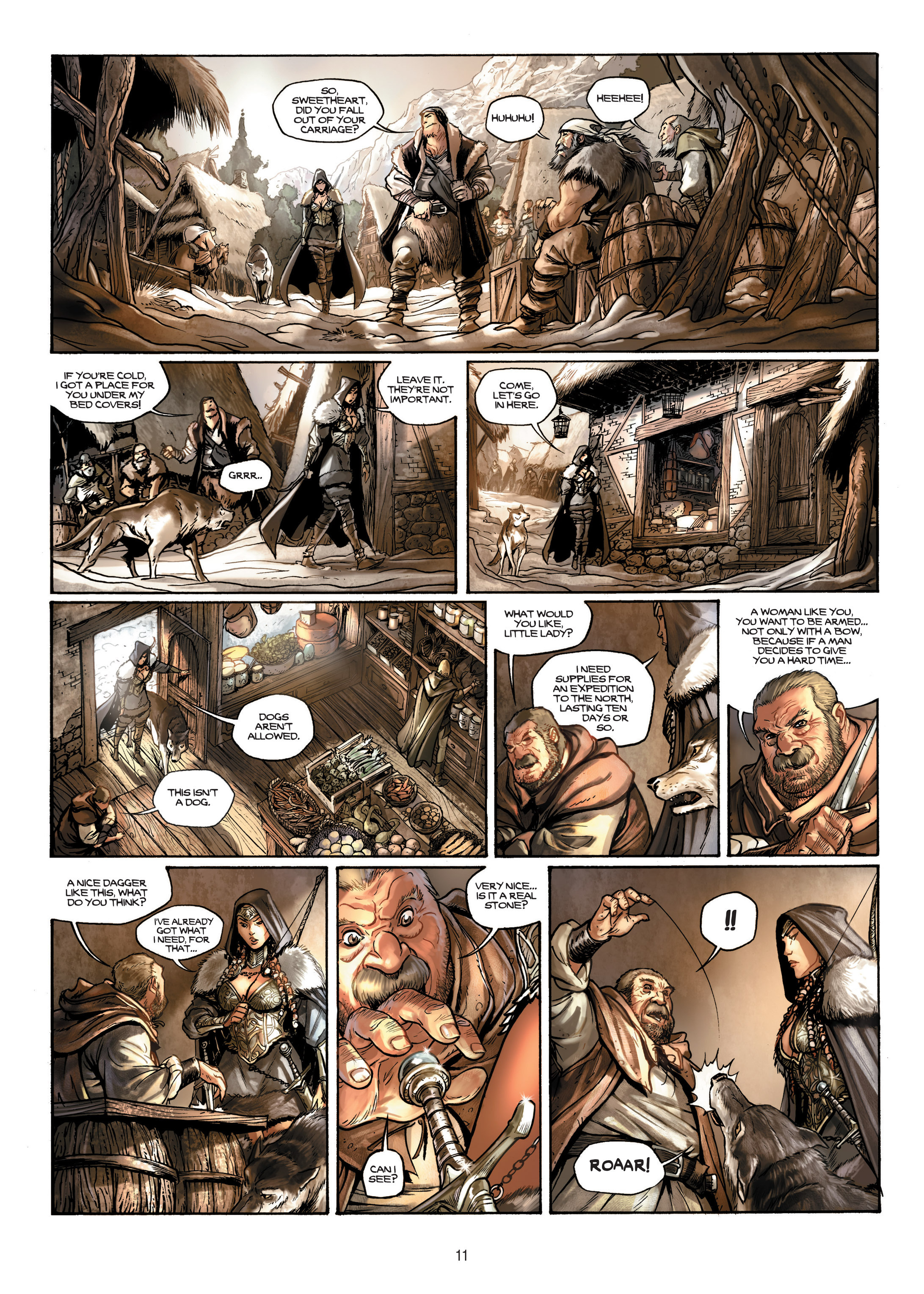 Read online Elves comic -  Issue #7 - 11