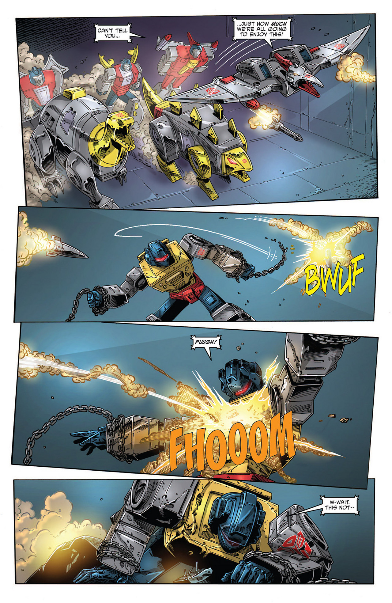 Read online The Transformers: Regeneration One comic -  Issue #86 - 22