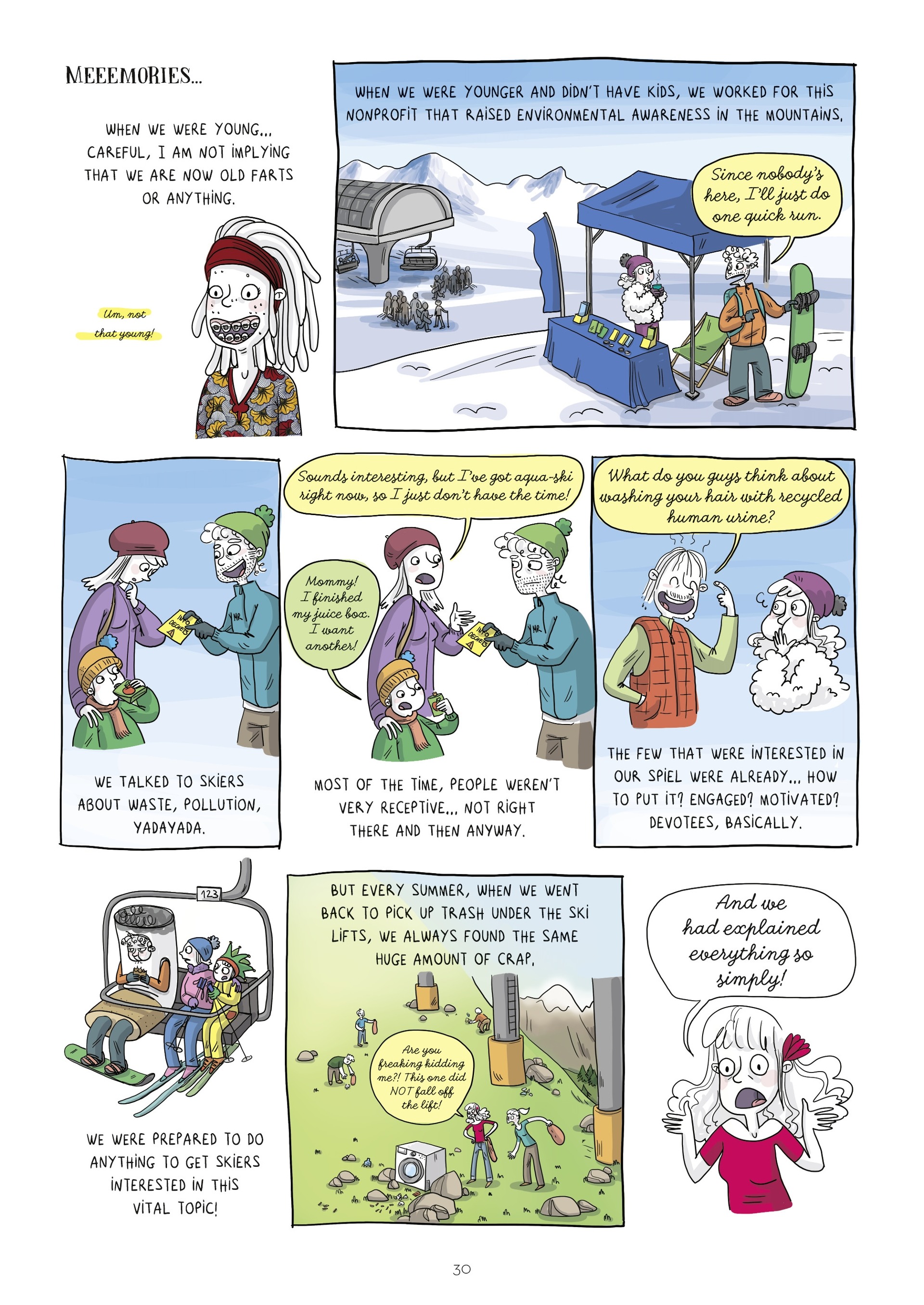 Read online The Diary of the (Nearly) Zero-Waste Family comic -  Issue # TPB - 30
