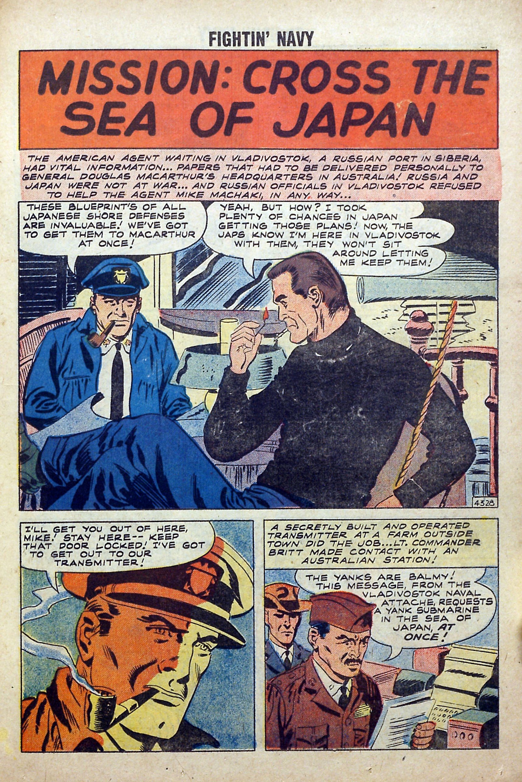 Read online Fightin' Navy comic -  Issue #84 - 23
