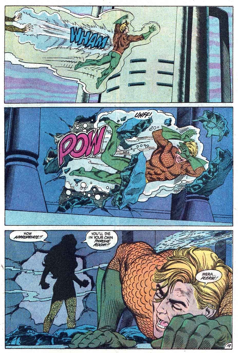 Read online Aquaman (1989) comic -  Issue #3 - 20