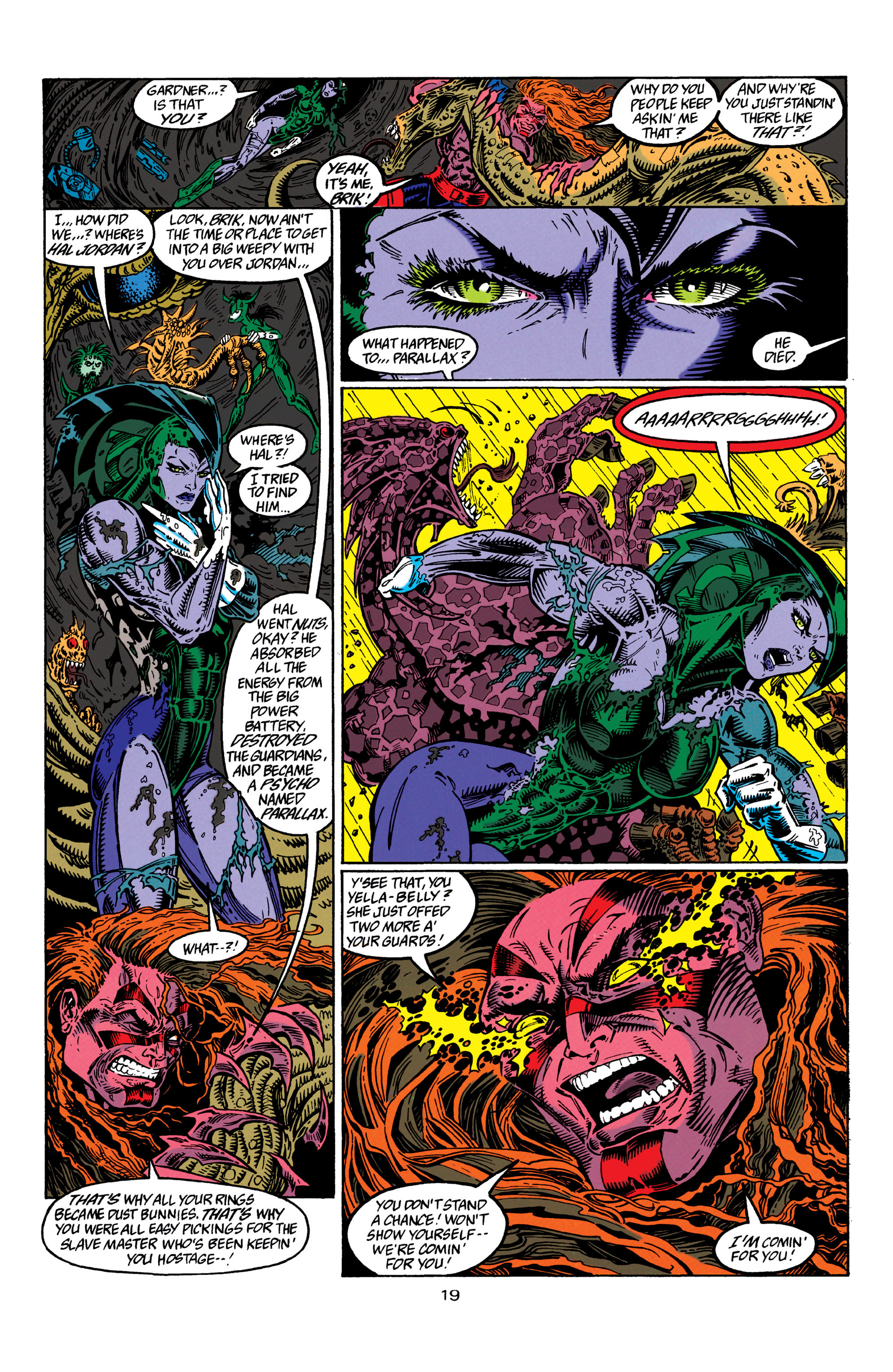 Read online Guy Gardner: Warrior comic -  Issue #35 - 19