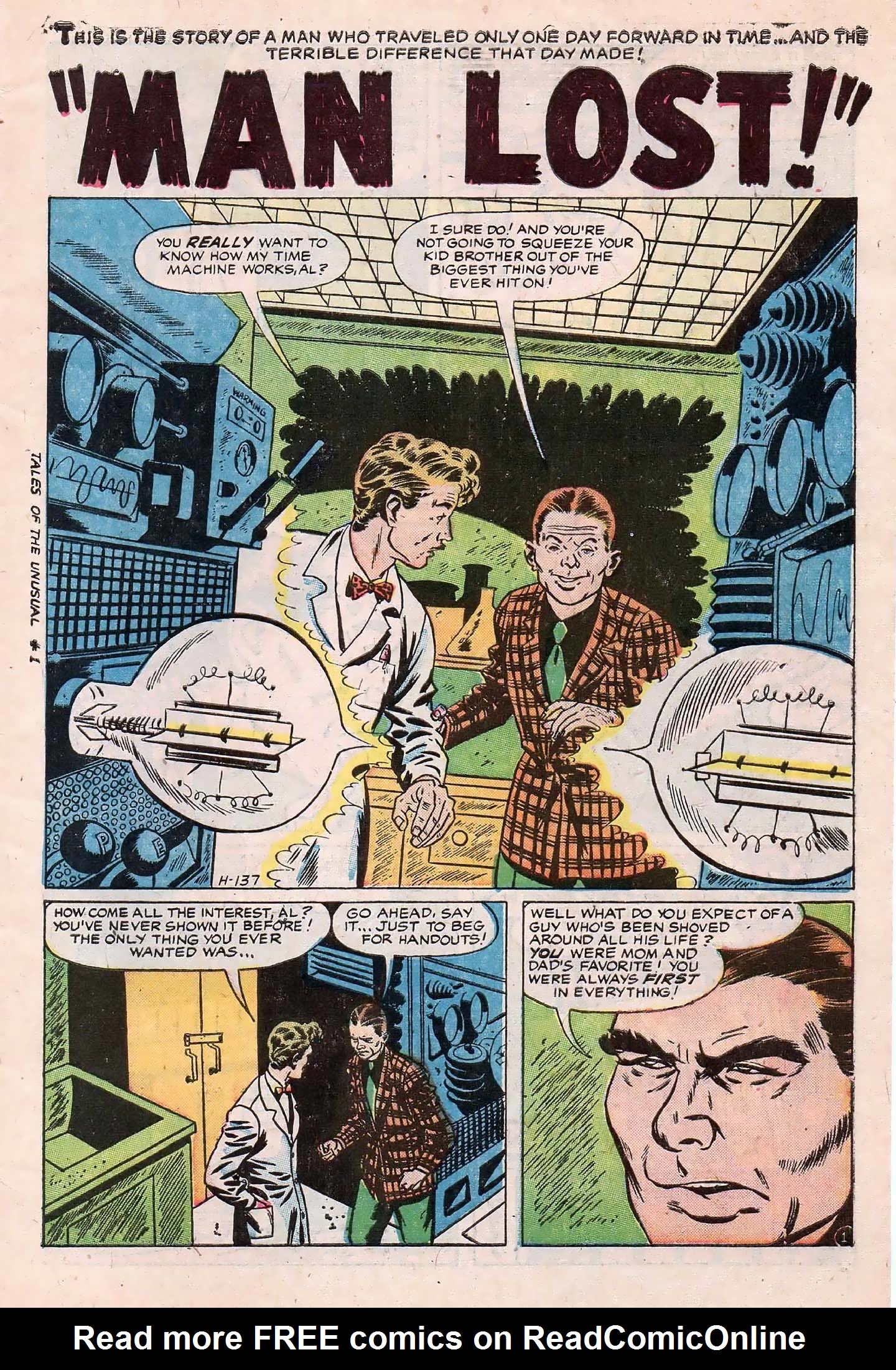 Read online Strange Tales of the Unusual comic -  Issue #1 - 3