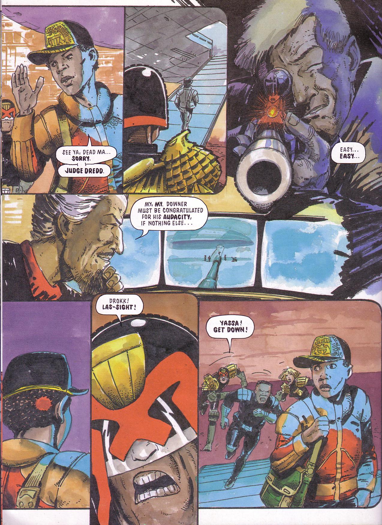 Read online Judge Dredd: Death Aid comic -  Issue # TPB - 15