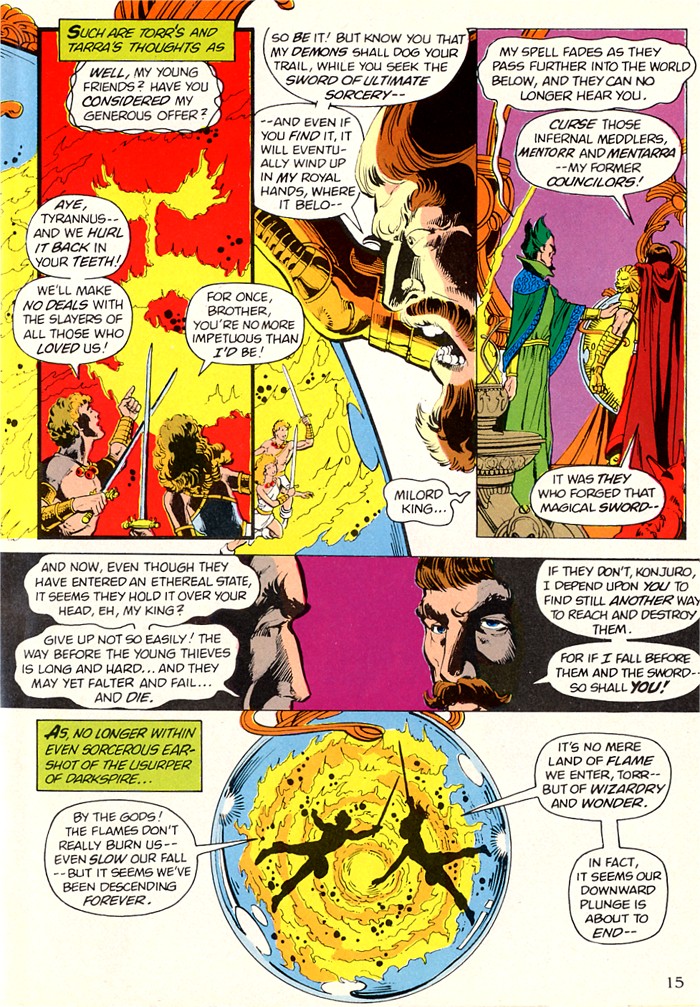 Read online Swordquest (1982) comic -  Issue #2 - 17