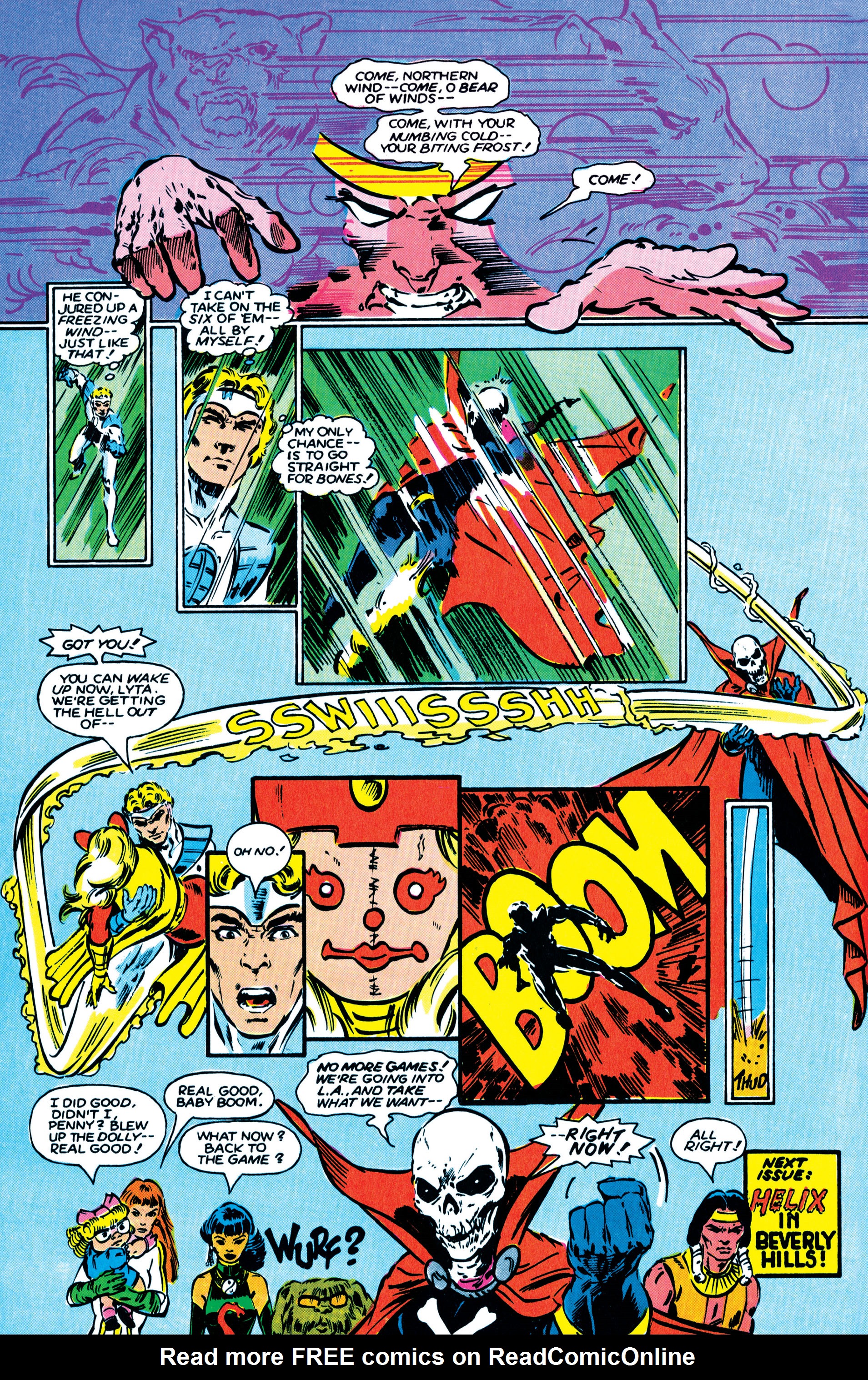 Read online Infinity Inc. (1984) comic -  Issue #17 - 23