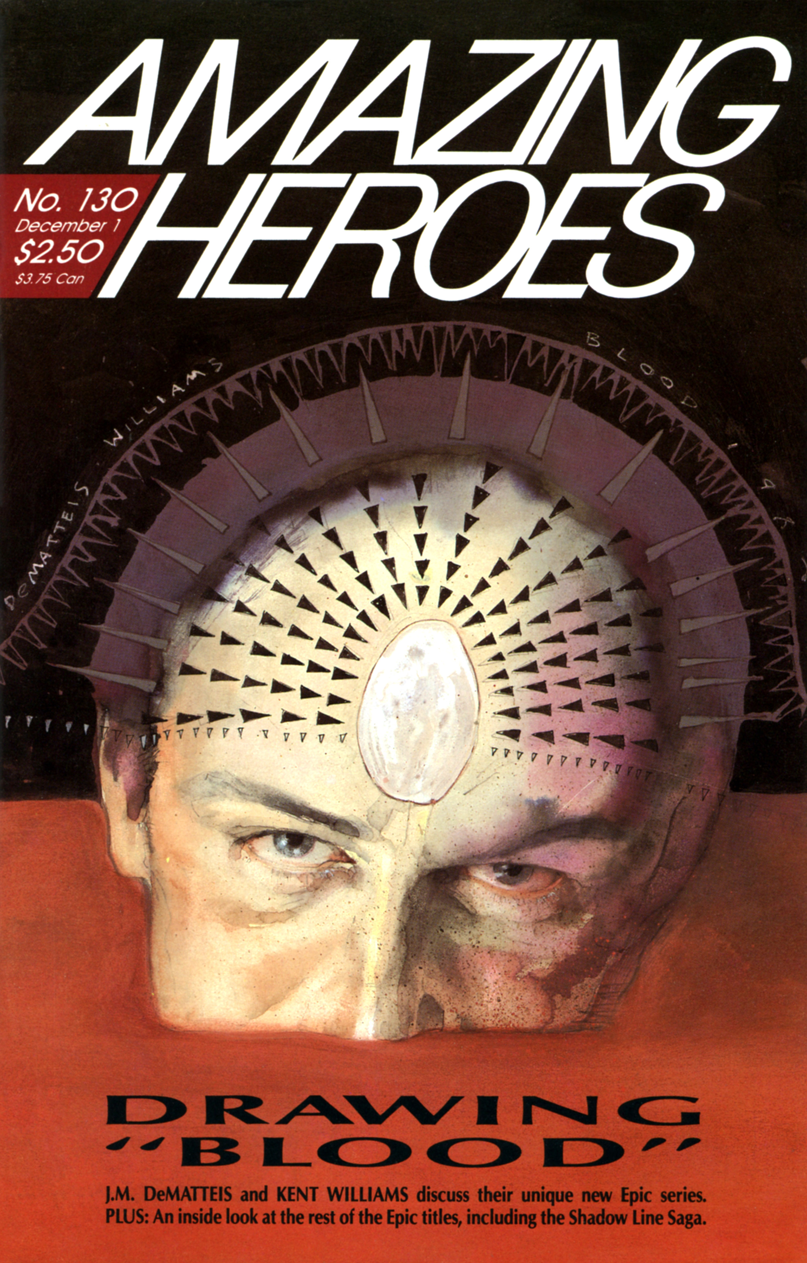 Read online Amazing Heroes comic -  Issue #130 - 1