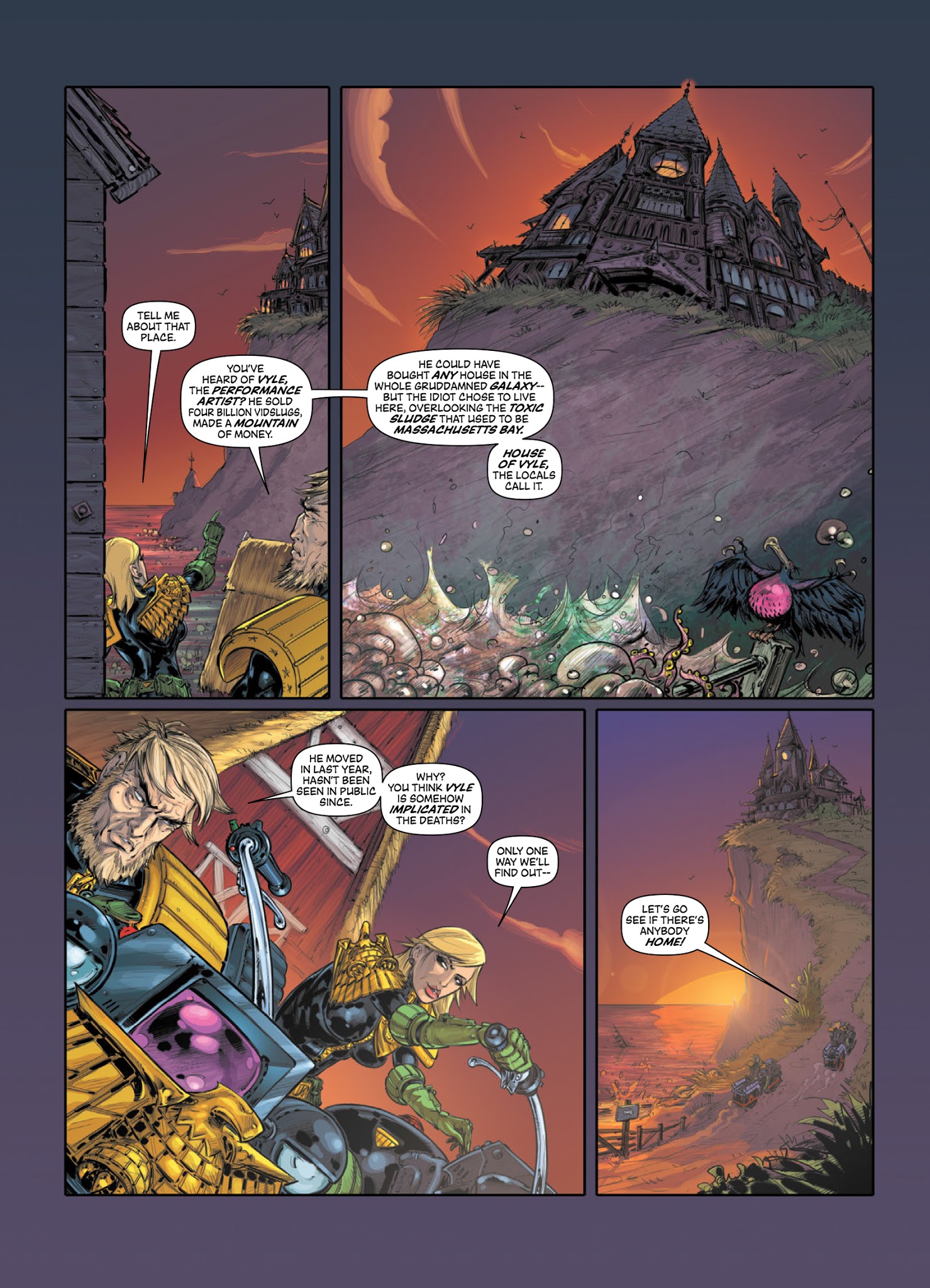 Read online Judge Anderson: The Psi Files comic -  Issue # TPB 5 - 151