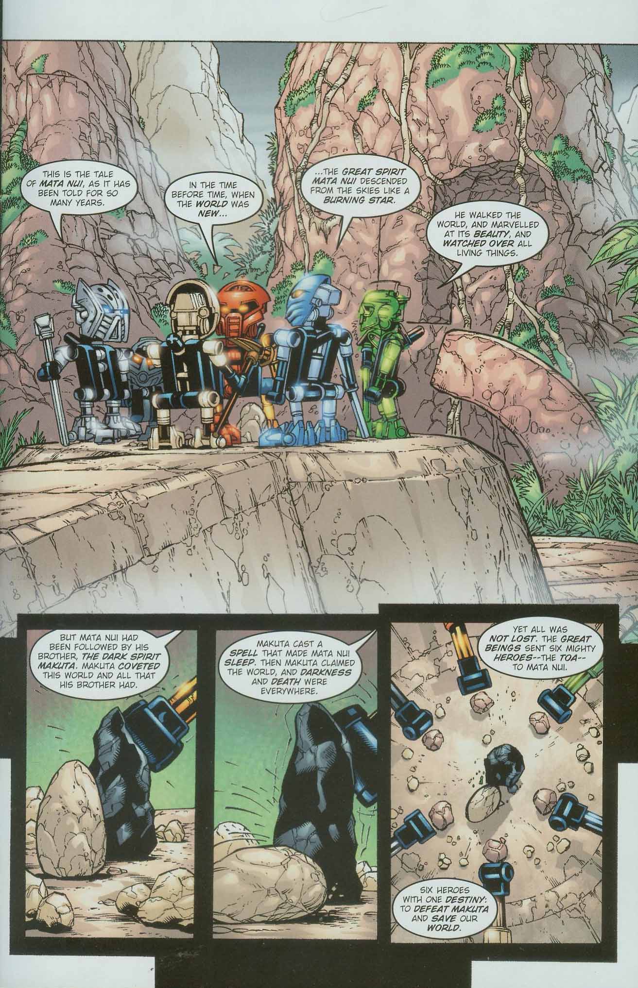 Read online Bionicle comic -  Issue #2 - 3