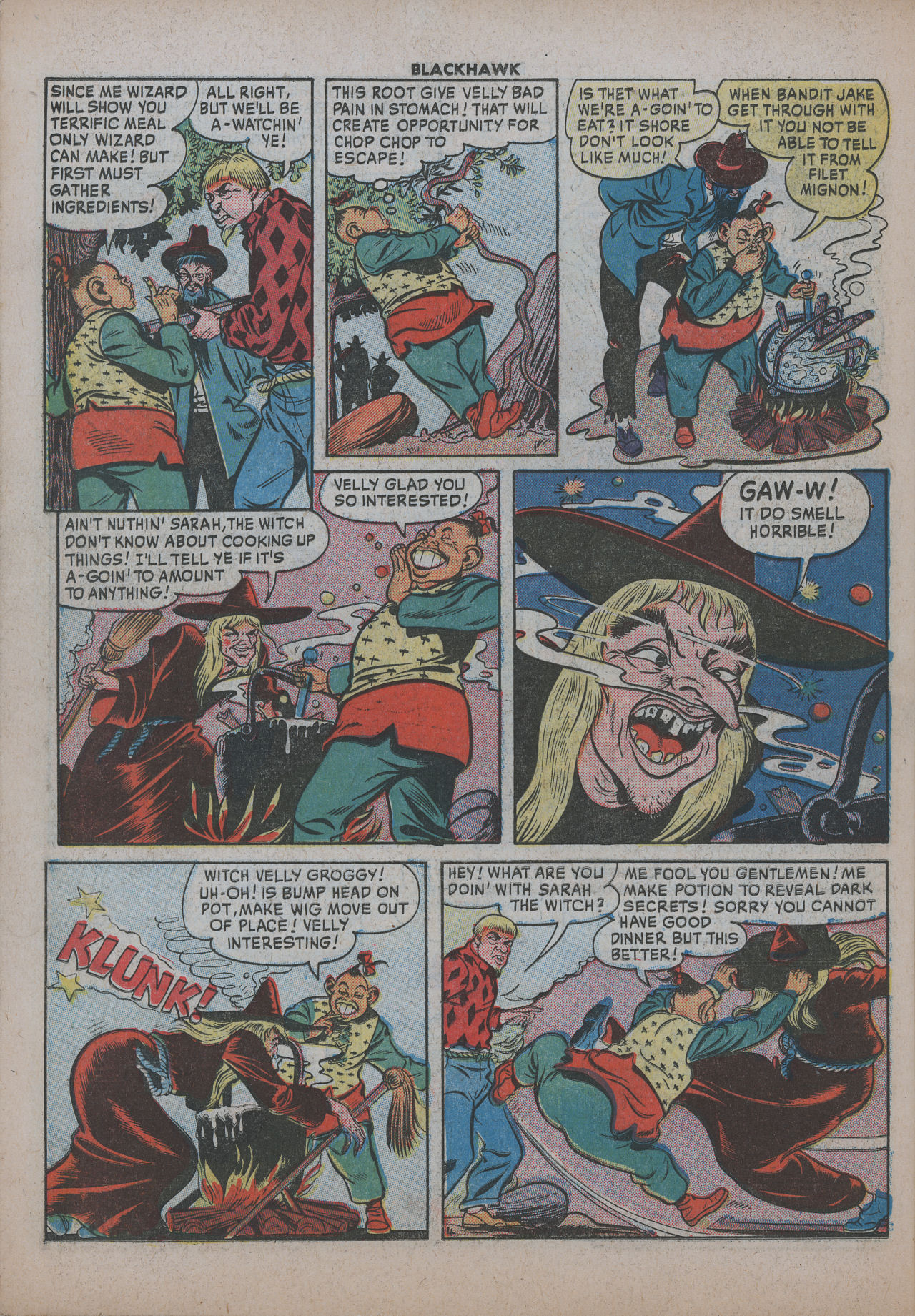 Read online Blackhawk (1957) comic -  Issue #34 - 39