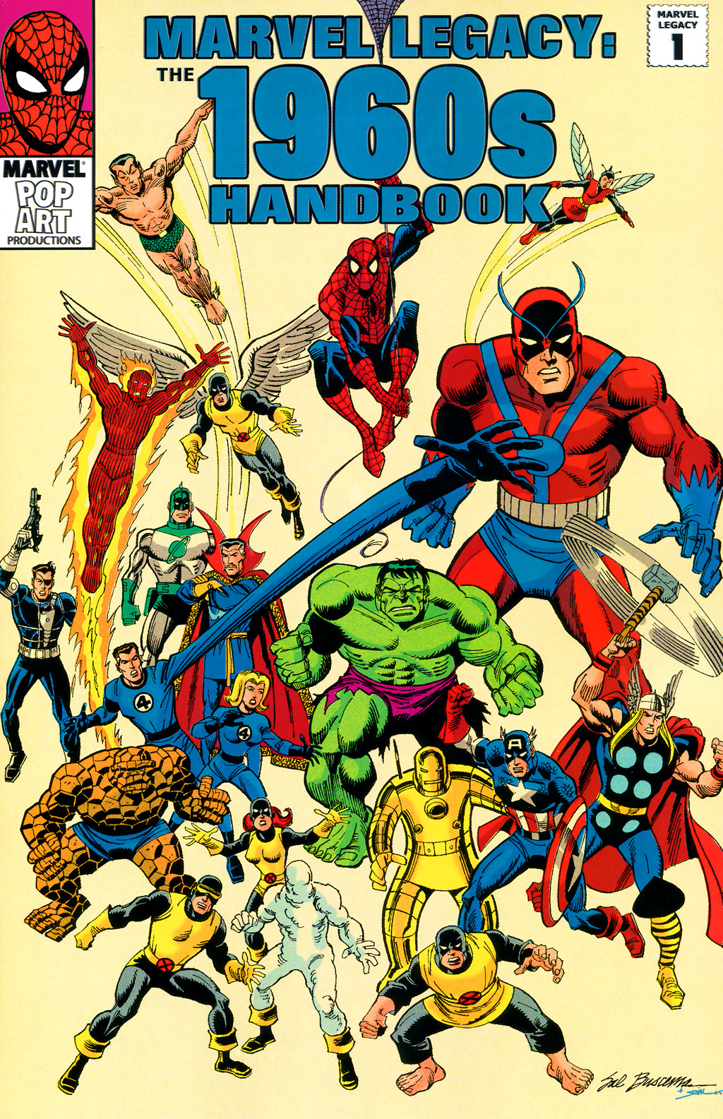 Read online The Marvel Legacy:  The 1960s-1990s Handbook comic -  Issue # Full - 1