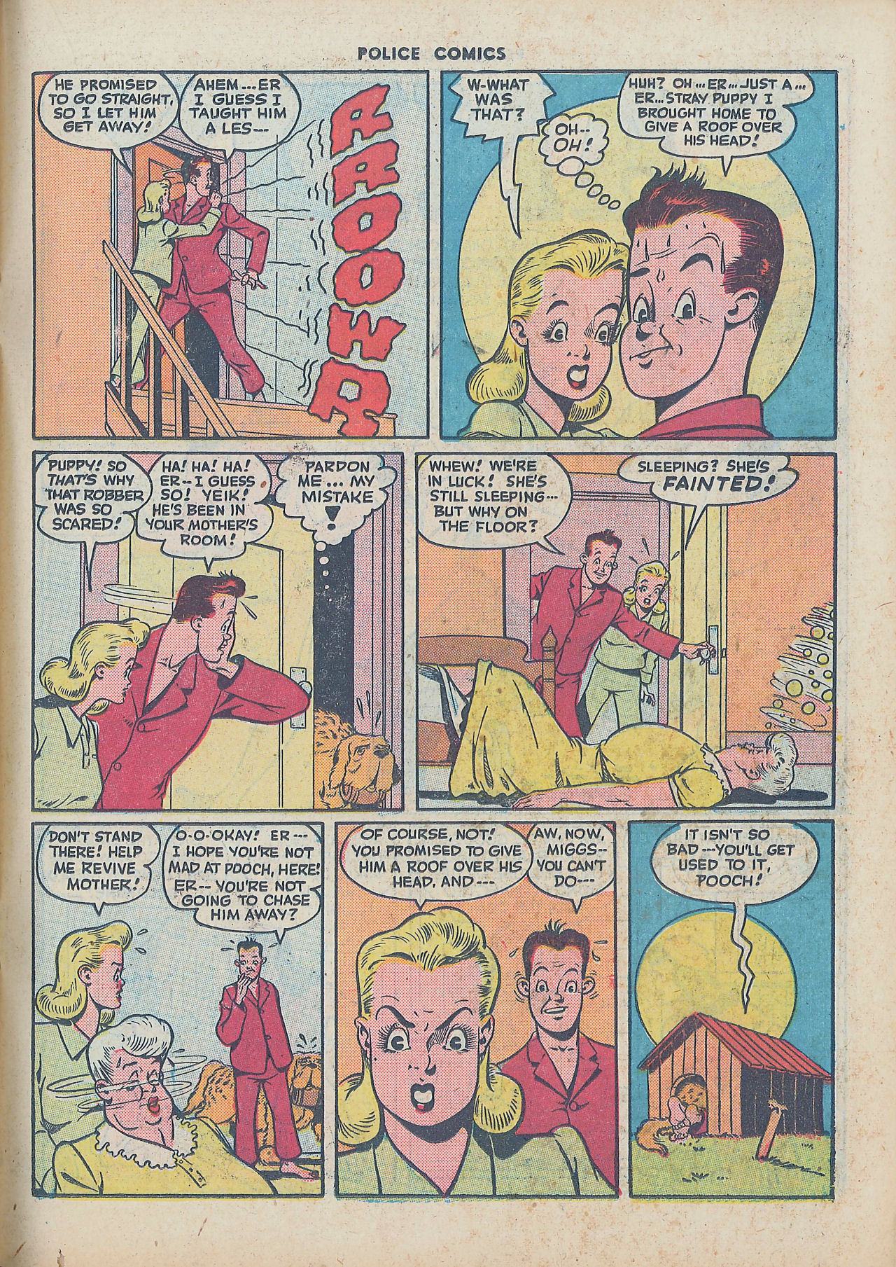 Read online Police Comics comic -  Issue #60 - 29
