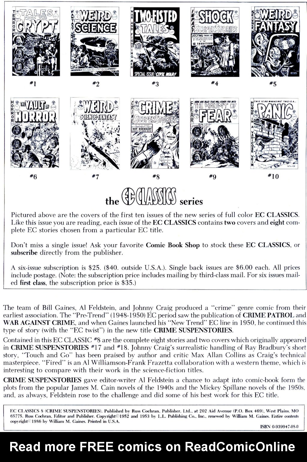 Read online Crime SuspenStories comic -  Issue #18 - 2