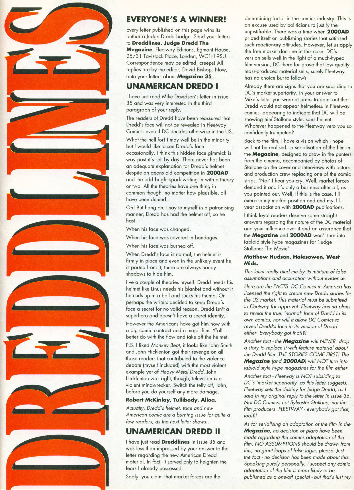 Read online Judge Dredd: The Megazine (vol. 2) comic -  Issue #39 - 22
