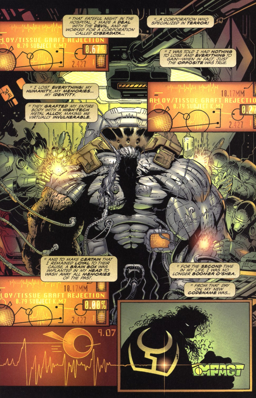 Read online Cyberforce Origins comic -  Issue #3 - 19