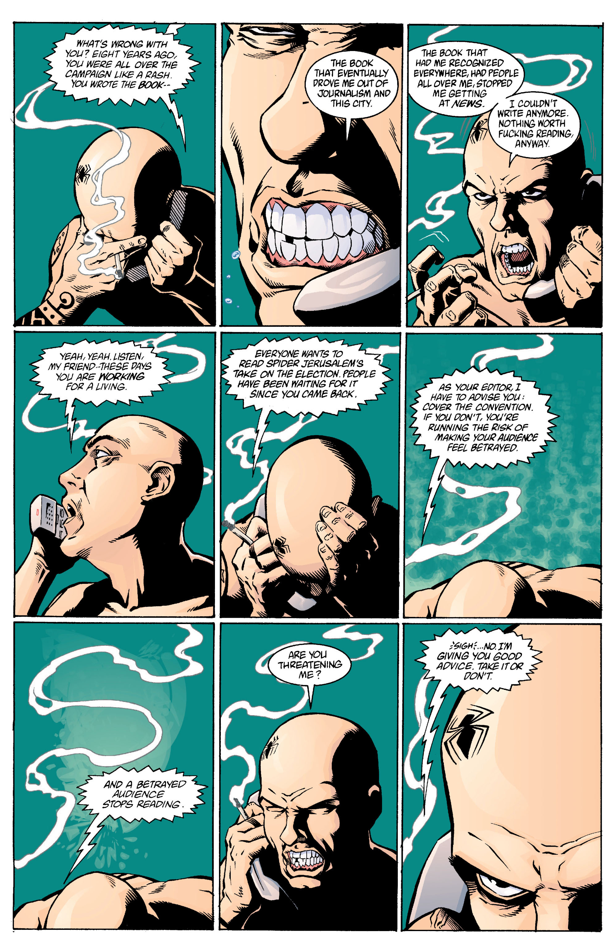 Read online Transmetropolitan comic -  Issue #13 - 13