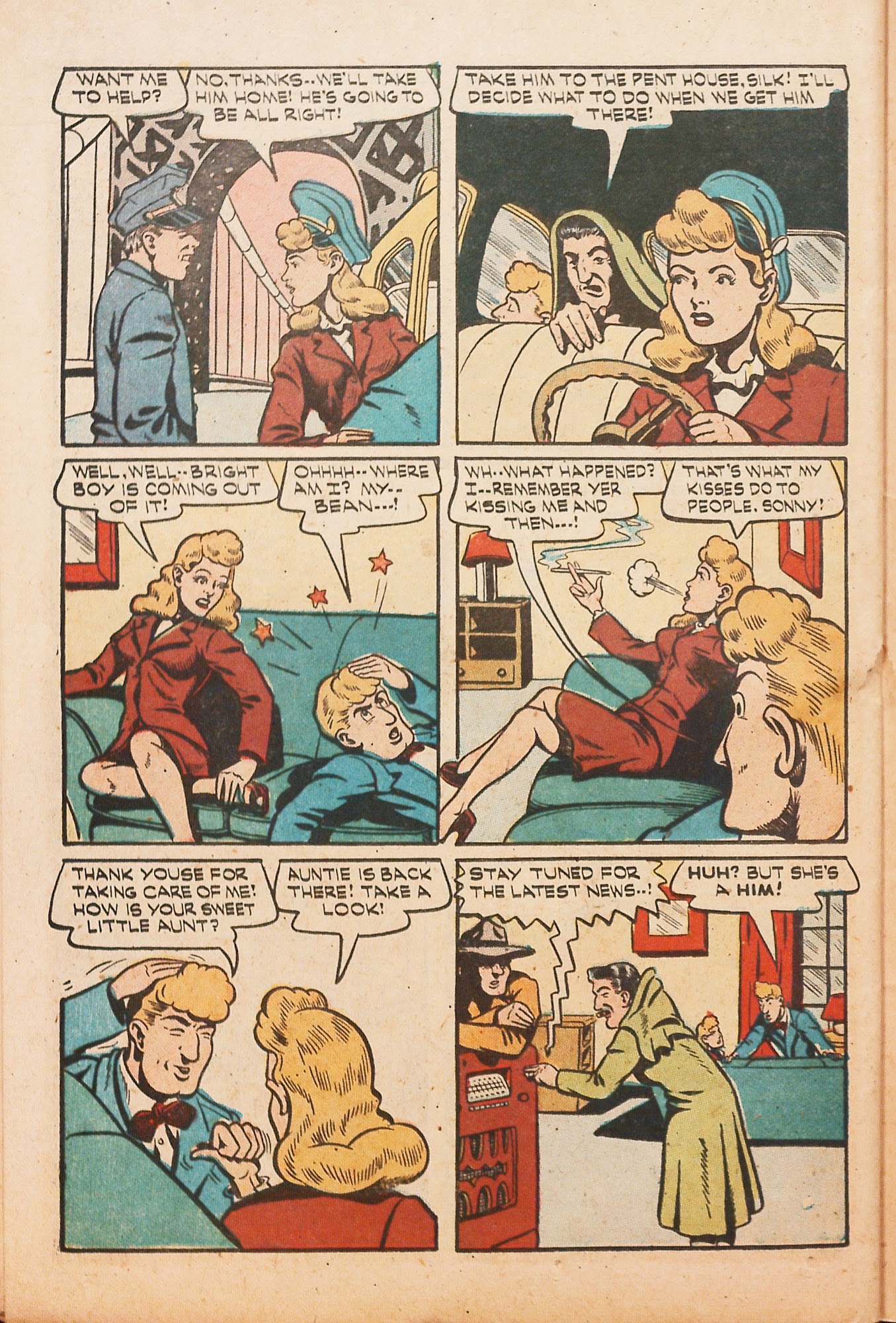 Read online Super-Mystery Comics comic -  Issue #36 - 34