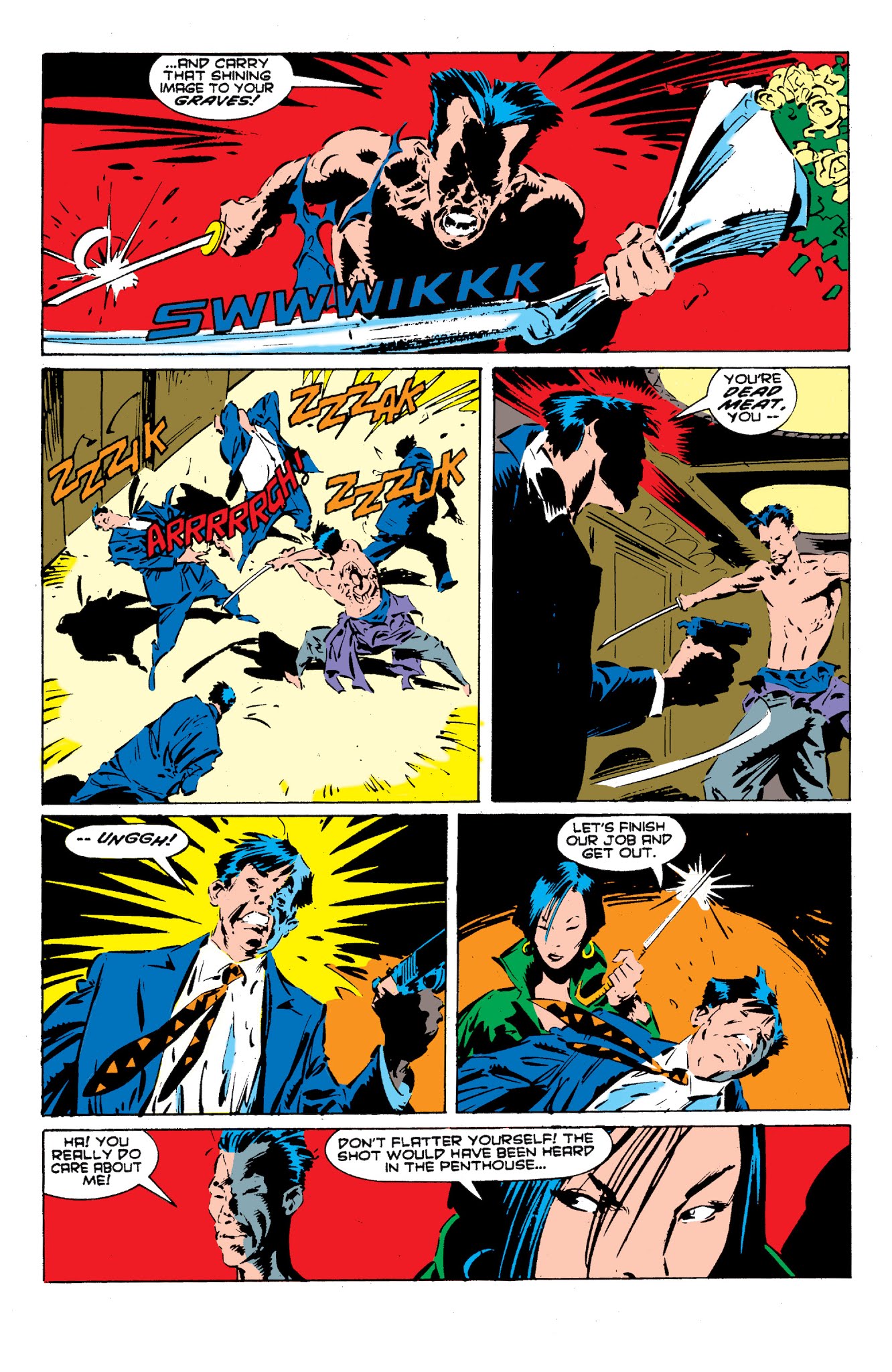 Read online Wolverine By Larry Hama & Marc Silvestri comic -  Issue # TPB 1 (Part 1) - 86