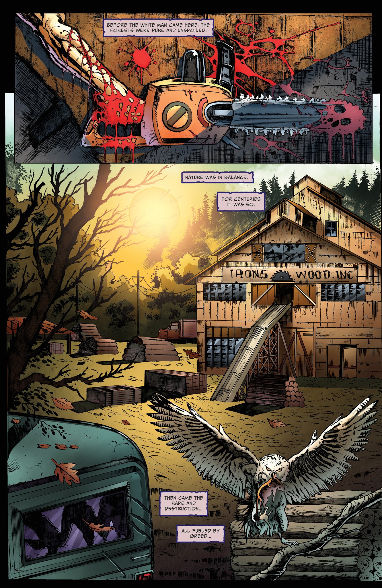 Read online The Monster Hunters' Survival Guide Case Files: Wendigo comic -  Issue # Full - 3