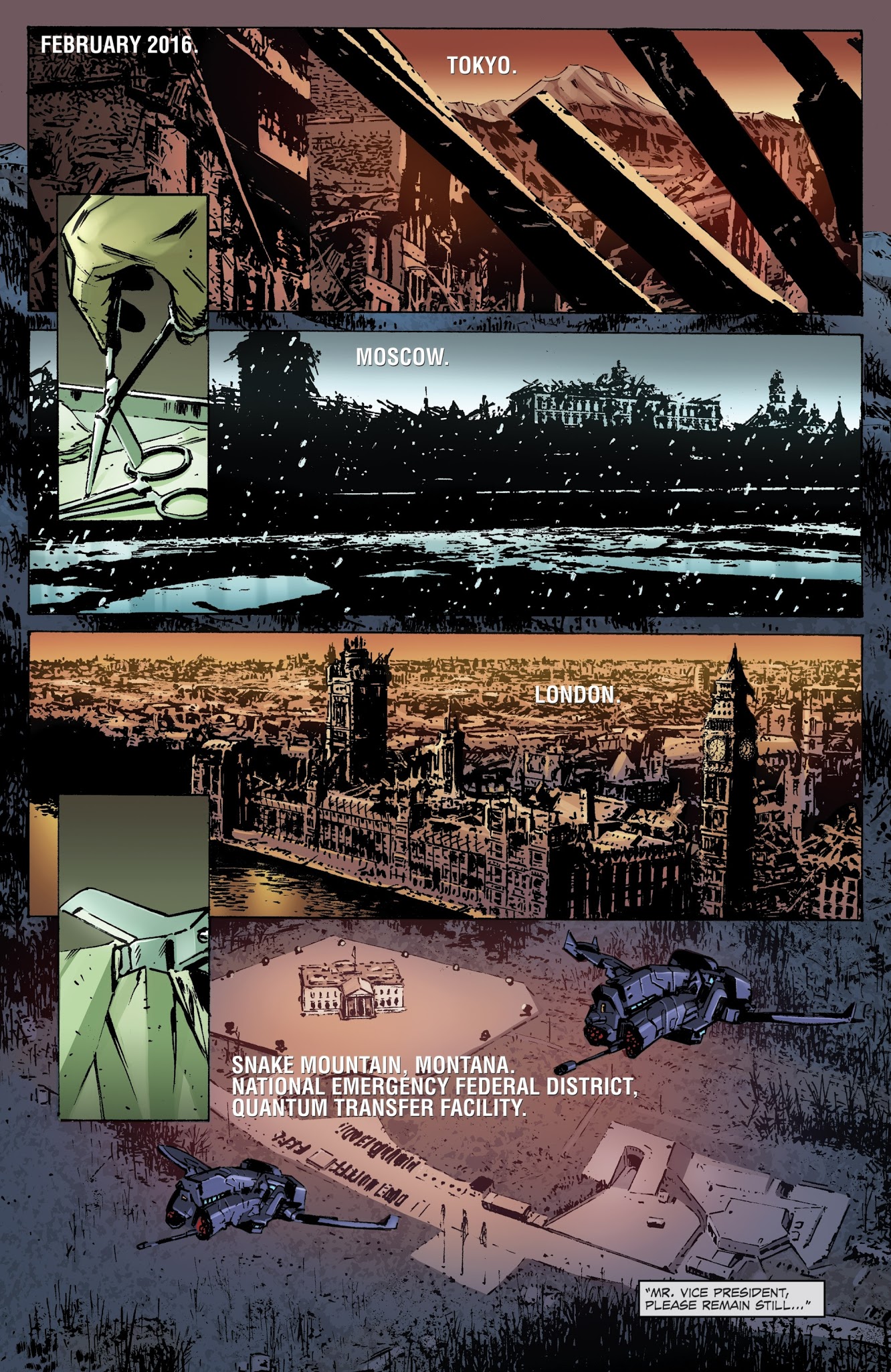 Read online Judge Dredd: The Blessed Earth comic -  Issue #5 - 28