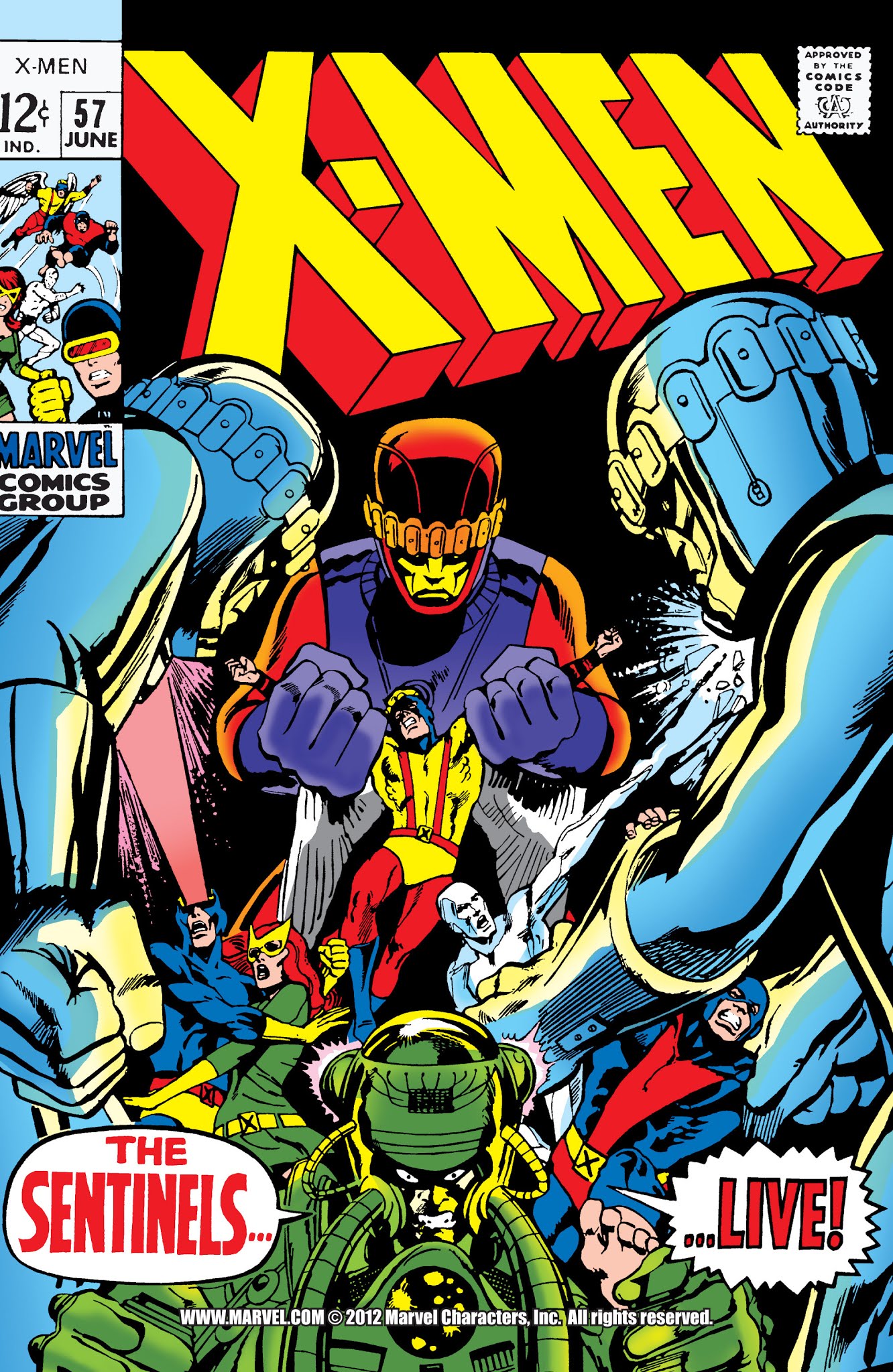 Read online Marvel Masterworks: The X-Men comic -  Issue # TPB 6 (Part 1) - 66