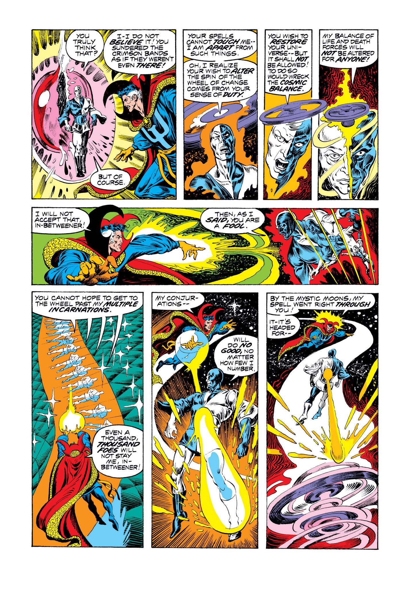 Read online Marvel Masterworks: Doctor Strange comic -  Issue # TPB 7 (Part 1) - 100