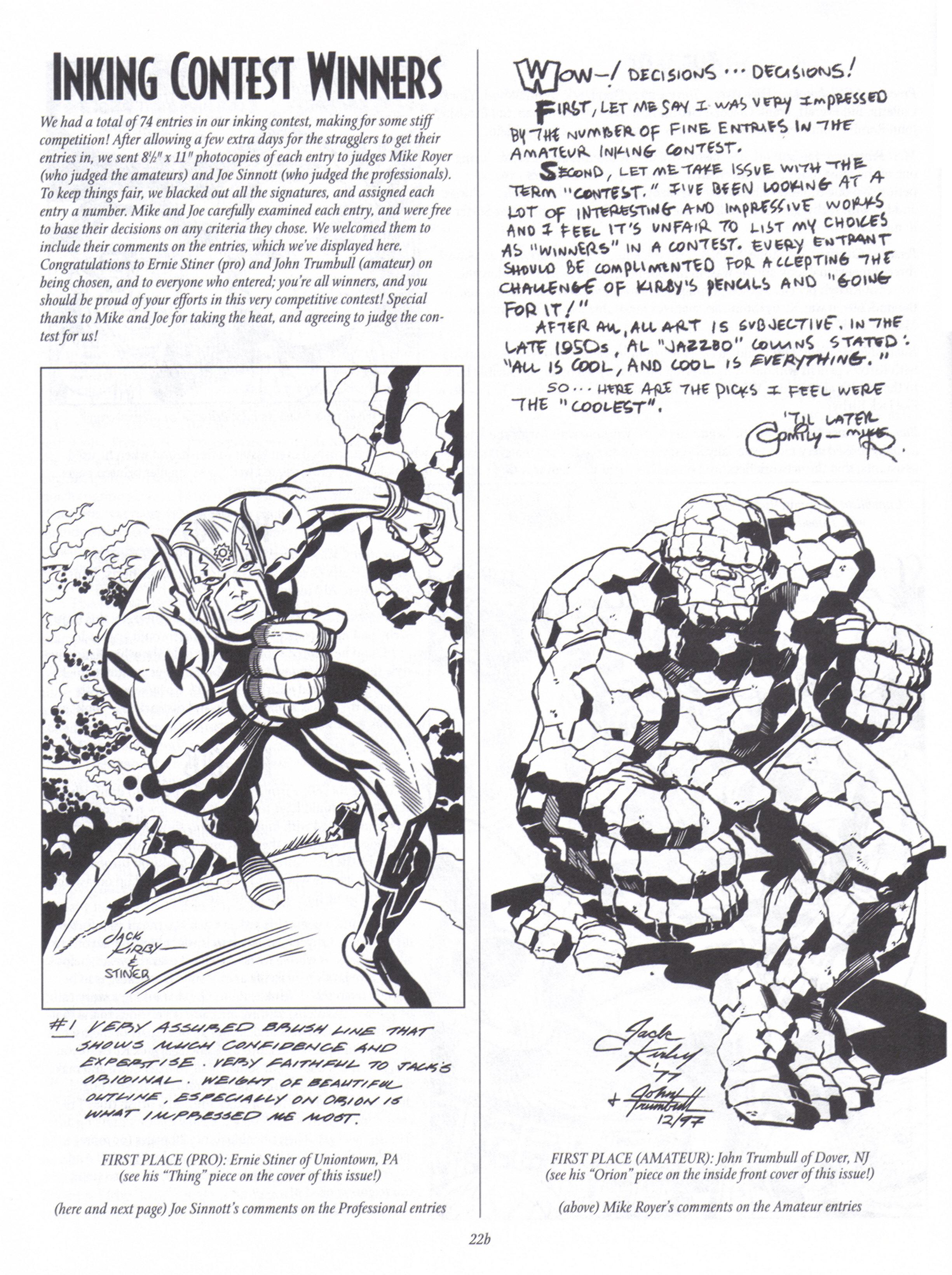 Read online The Jack Kirby Collector comic -  Issue #19 - 50