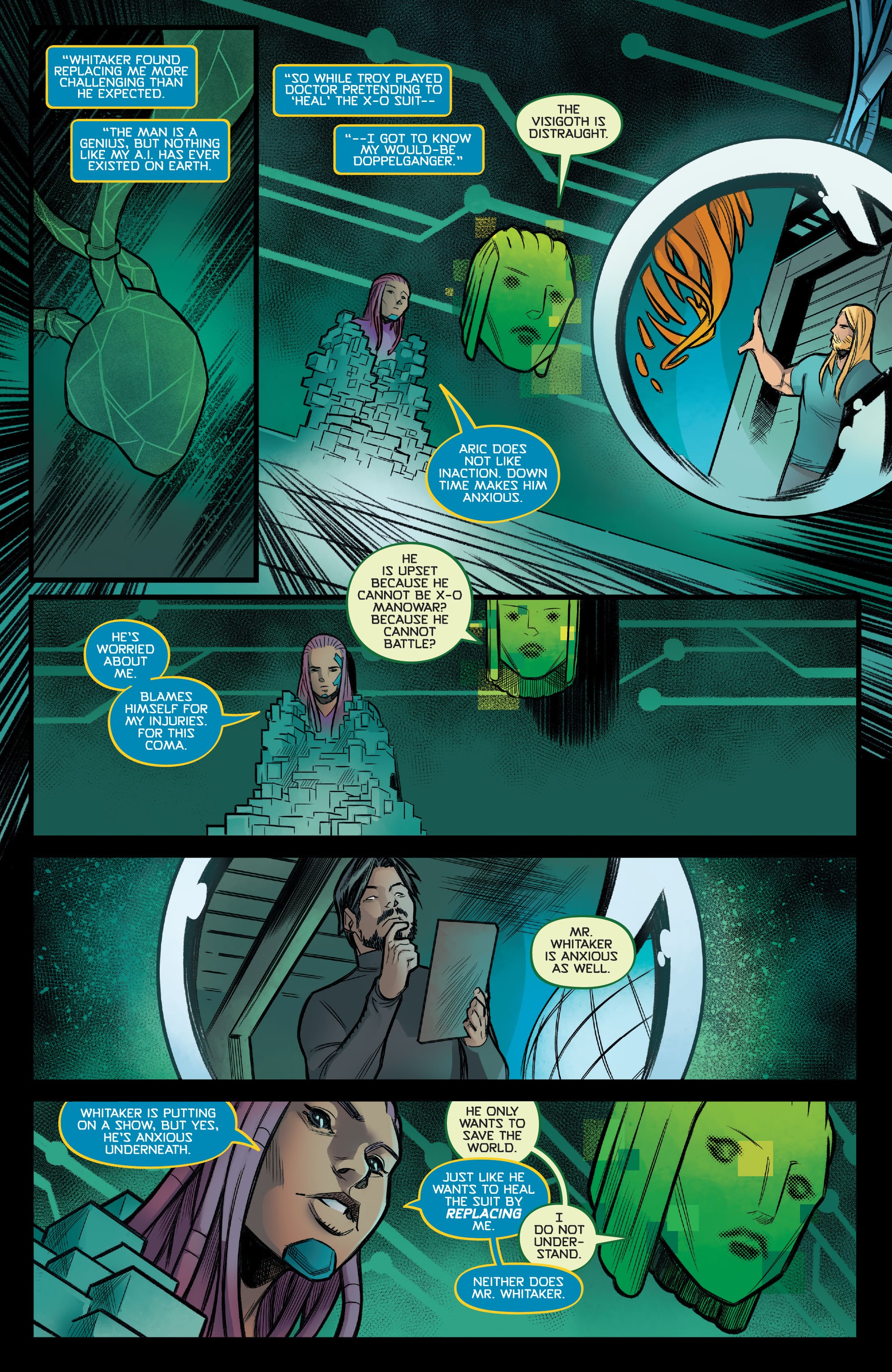Read online X-O Manowar (2020) comic -  Issue #8 - 14