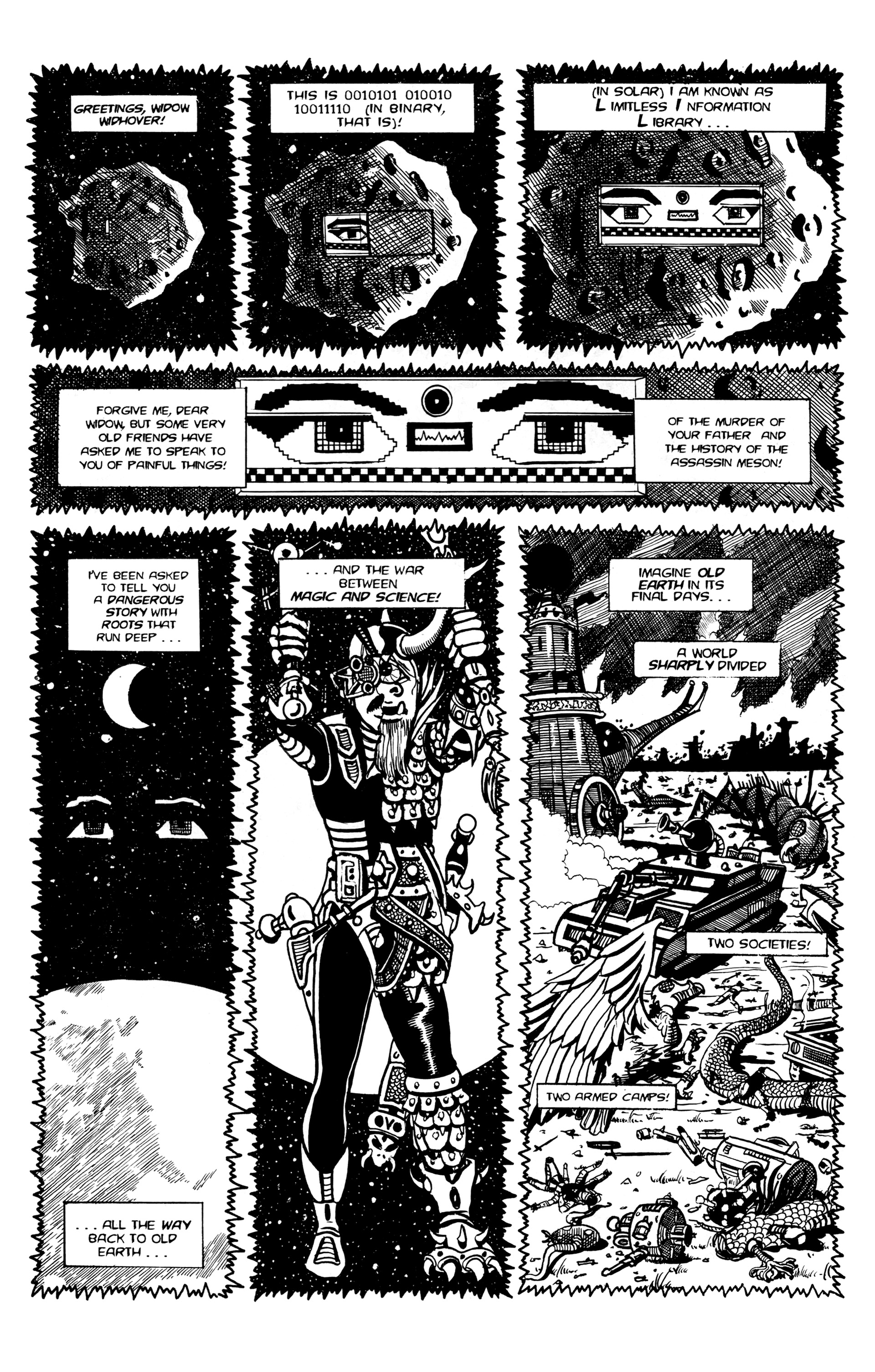 Read online Strange Attractors (1993) comic -  Issue #4 - 9
