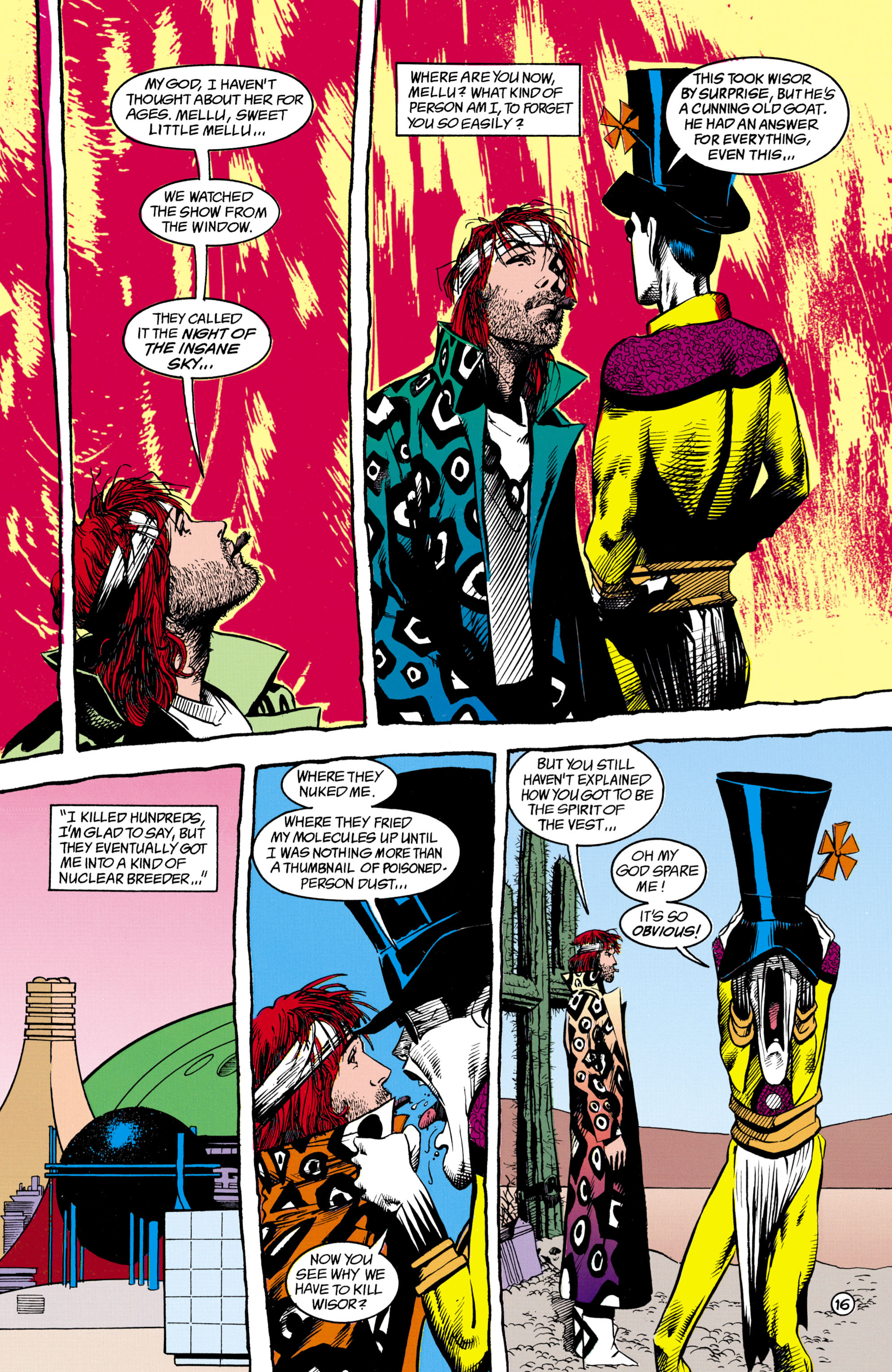 Read online Shade, the Changing Man comic -  Issue #16 - 16