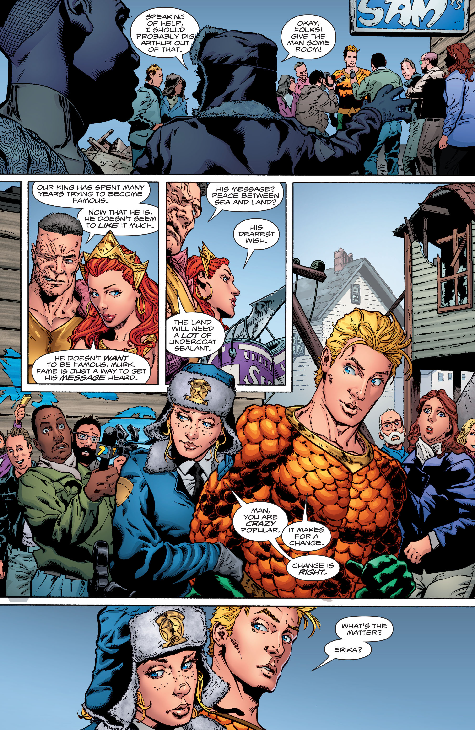 Read online Aquaman (2016) comic -  Issue #16 - 17