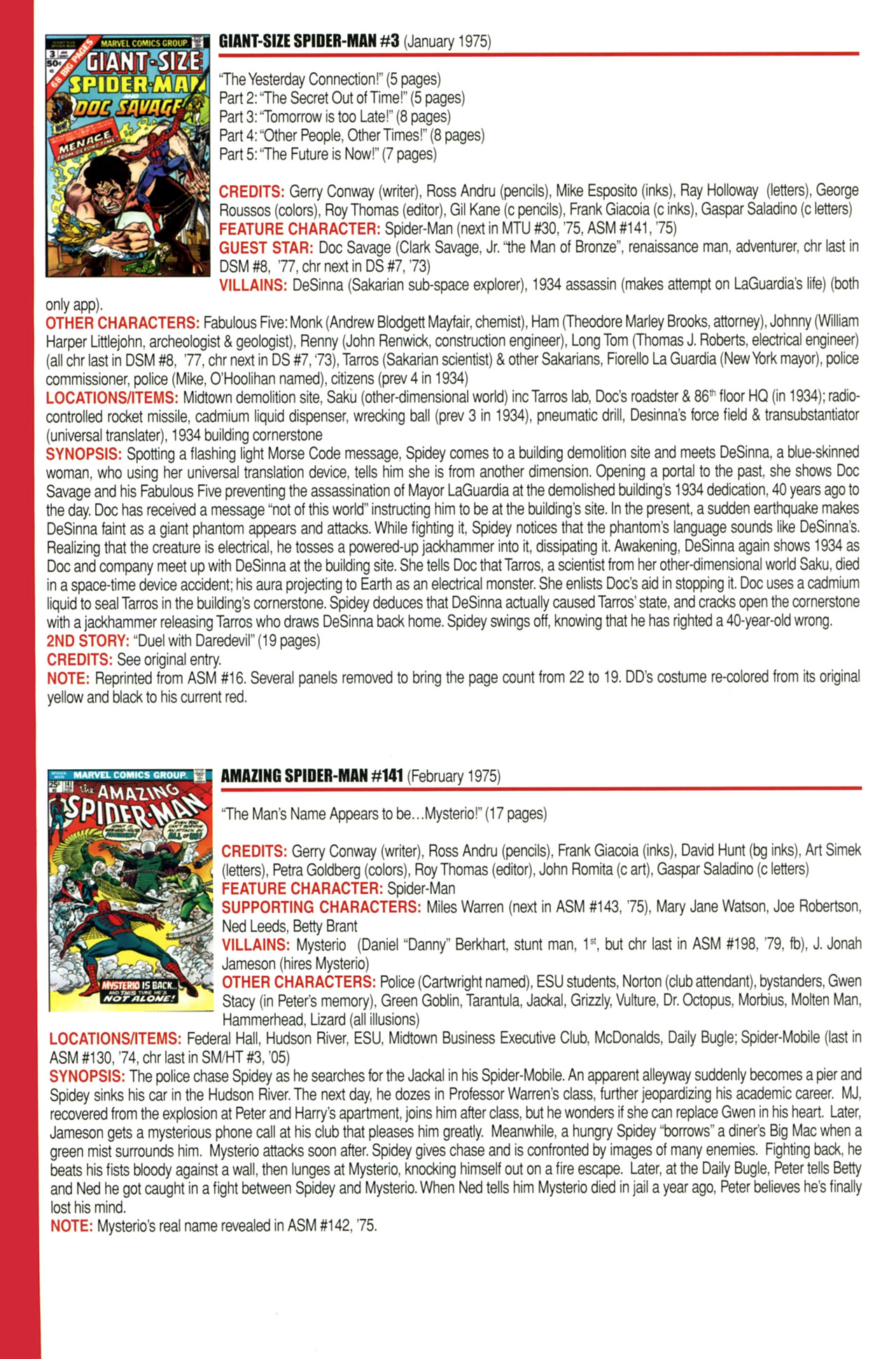 Read online Official Index to the Marvel Universe comic -  Issue #3 - 20
