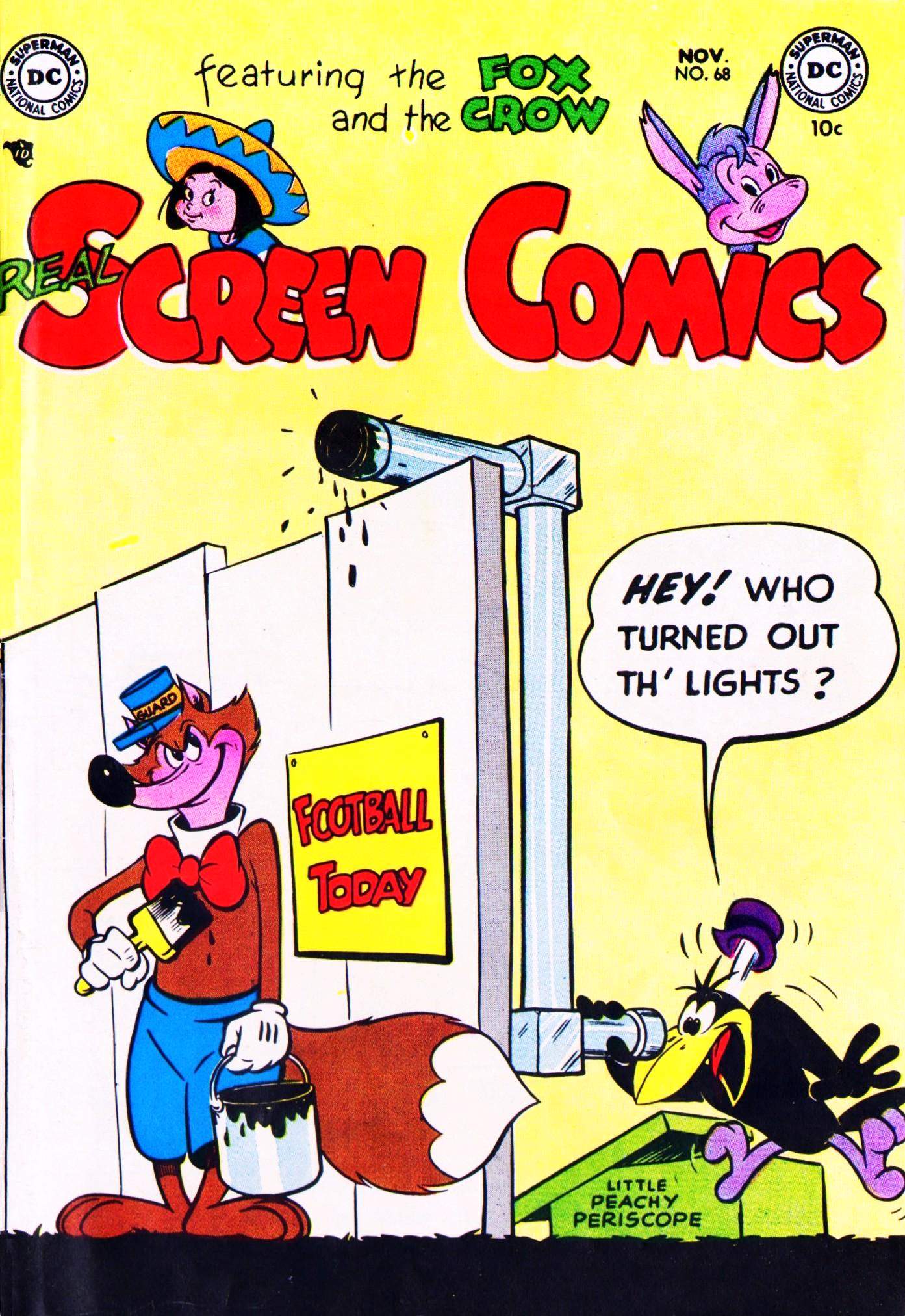 Read online Real Screen Comics comic -  Issue #68 - 1