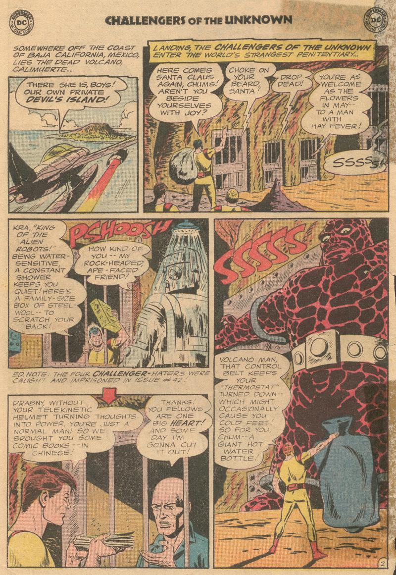 Read online Challengers of the Unknown (1958) comic -  Issue #45 - 4