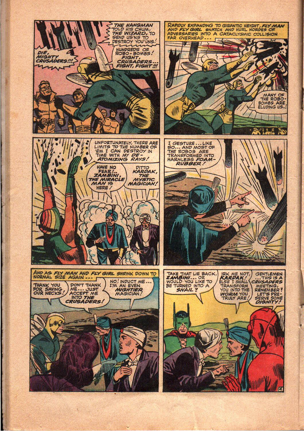Read online The Mighty Crusaders (1965) comic -  Issue #4 - 13
