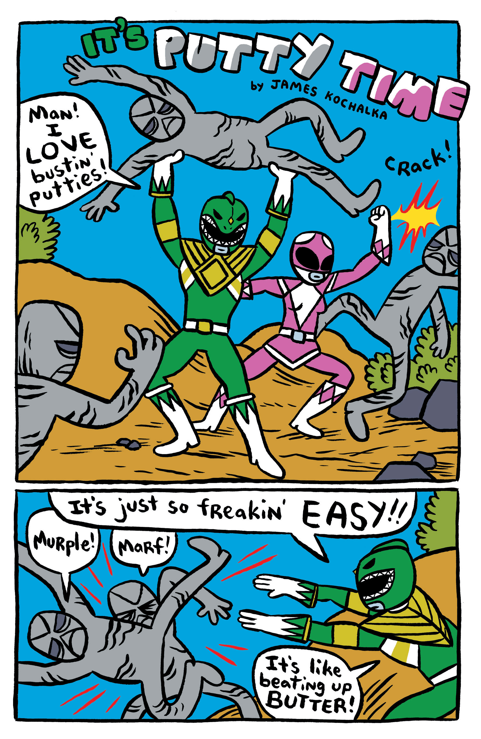 Read online Mighty Morphin Power Rangers comic -  Issue # _Annual 1 - 31